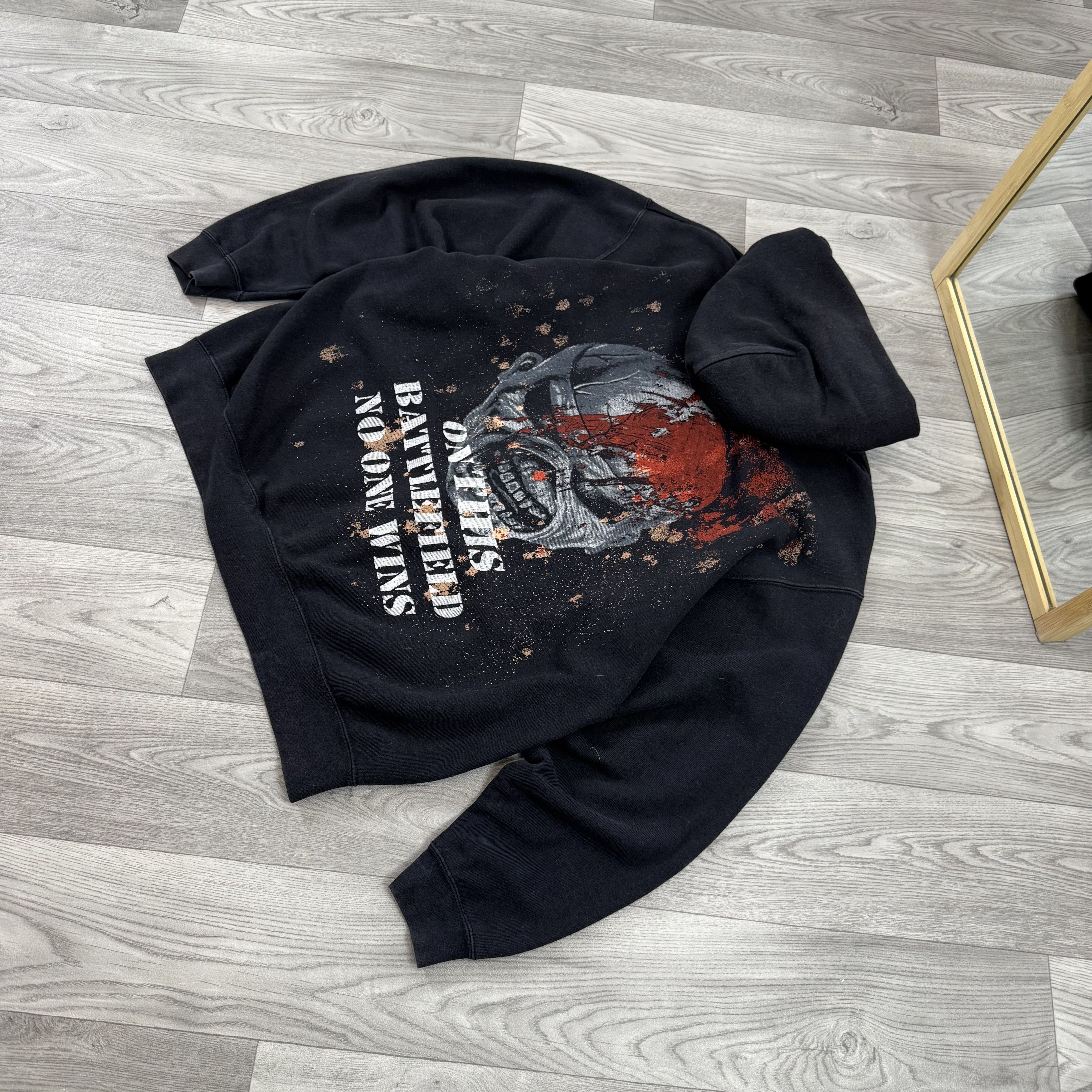 Iron Maiden Vintage Iron Maiden 90s Rock Band Zip Hoodie Hooded Sweat Size US XL / EU 56 / 4 - 6 Thumbnail