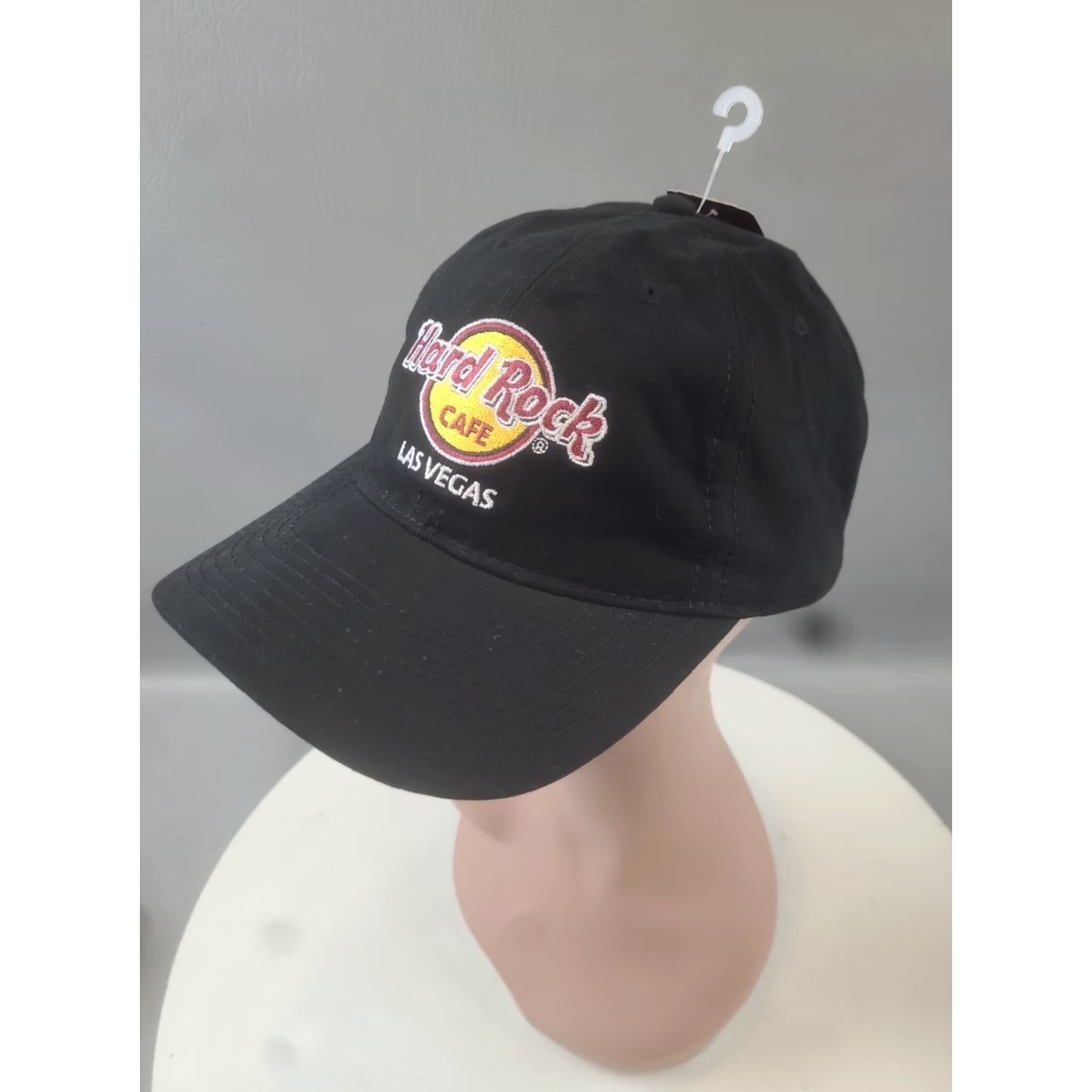 Hard Rock Cafe Hard Rock Cafe Los Vegas NV Hat Cap Black Adjustable Strapback New With Tags Size ONE SIZE - 6 Thumbnail