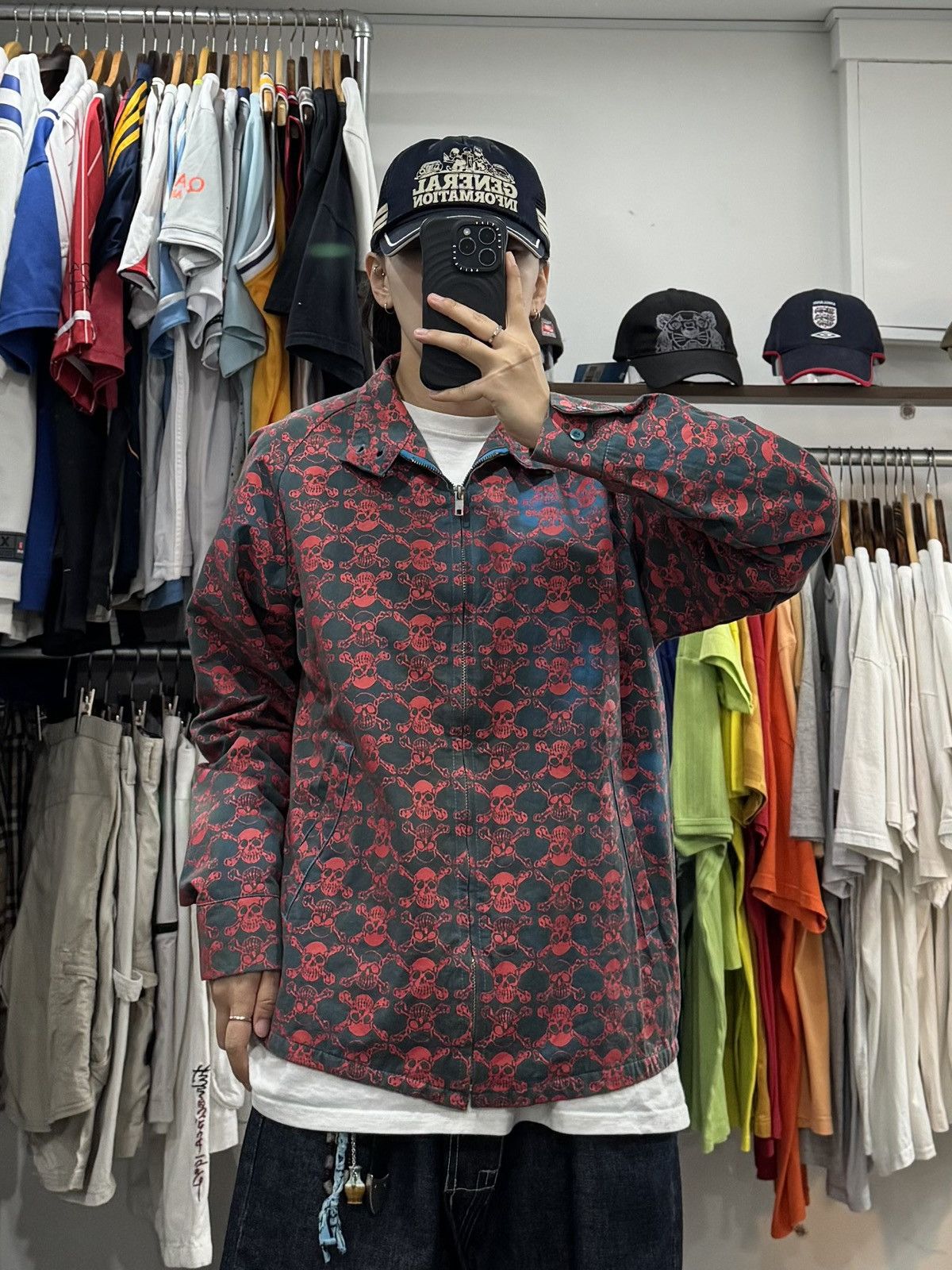 Life's a Beach × Vintage LIFE'S A BEACH Skull Jacket Size US M / EU 48-50 / 2 - 5 Thumbnail