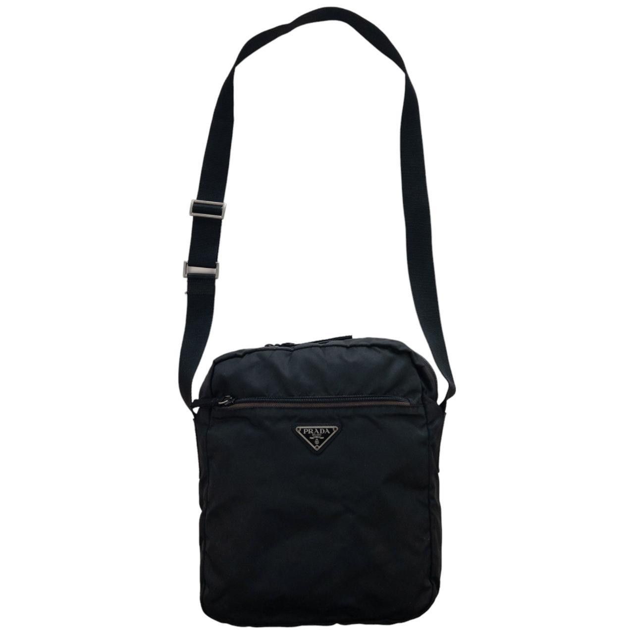 Prada Vintage Prada Black Crossbody Bag Size ONE SIZE - 2 Thumbnail