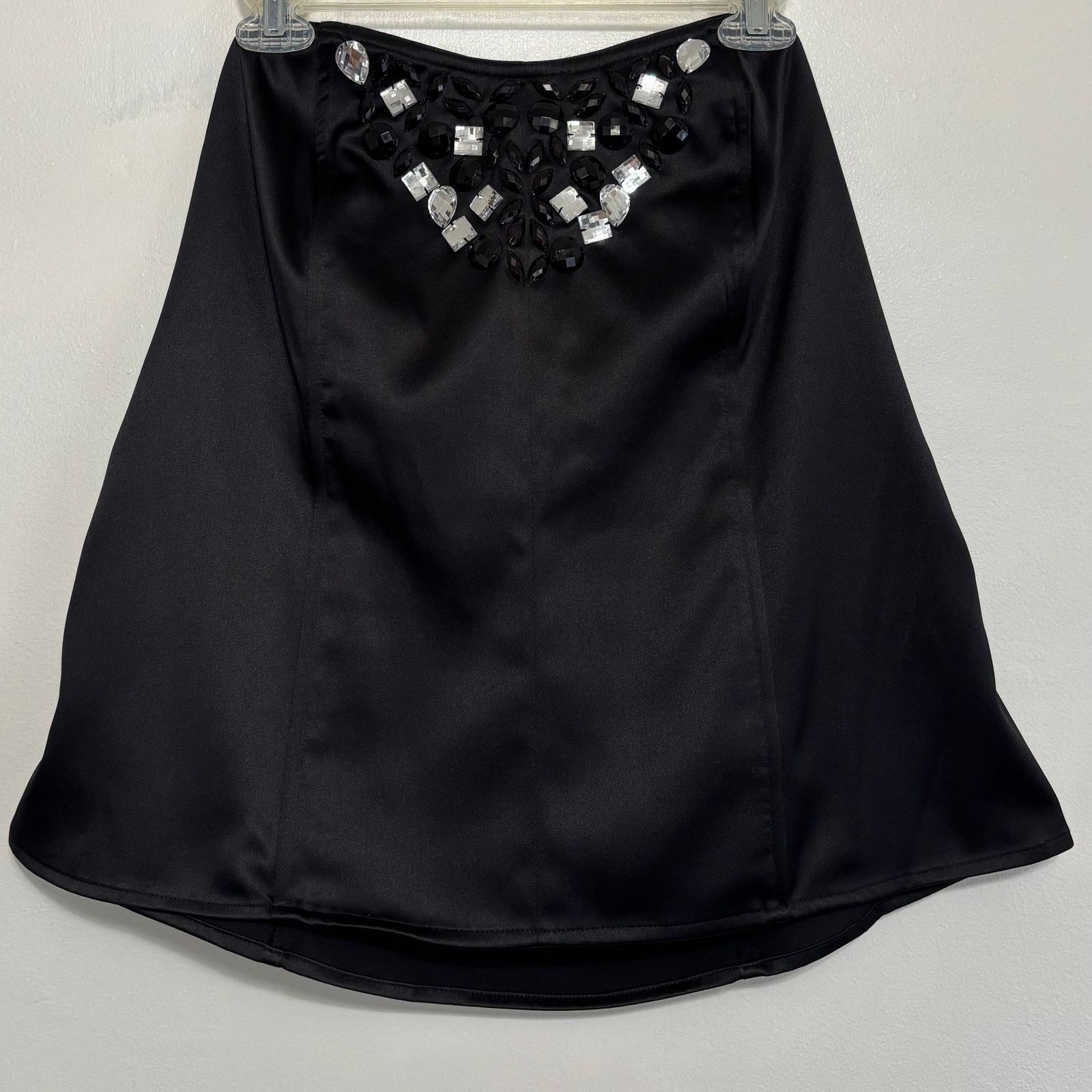 Other Lane Bryant Black Rhinestone Bustier Top Size 14 Plus Size XL / US 12-14 / IT 48-50 - 1 Thumbnail