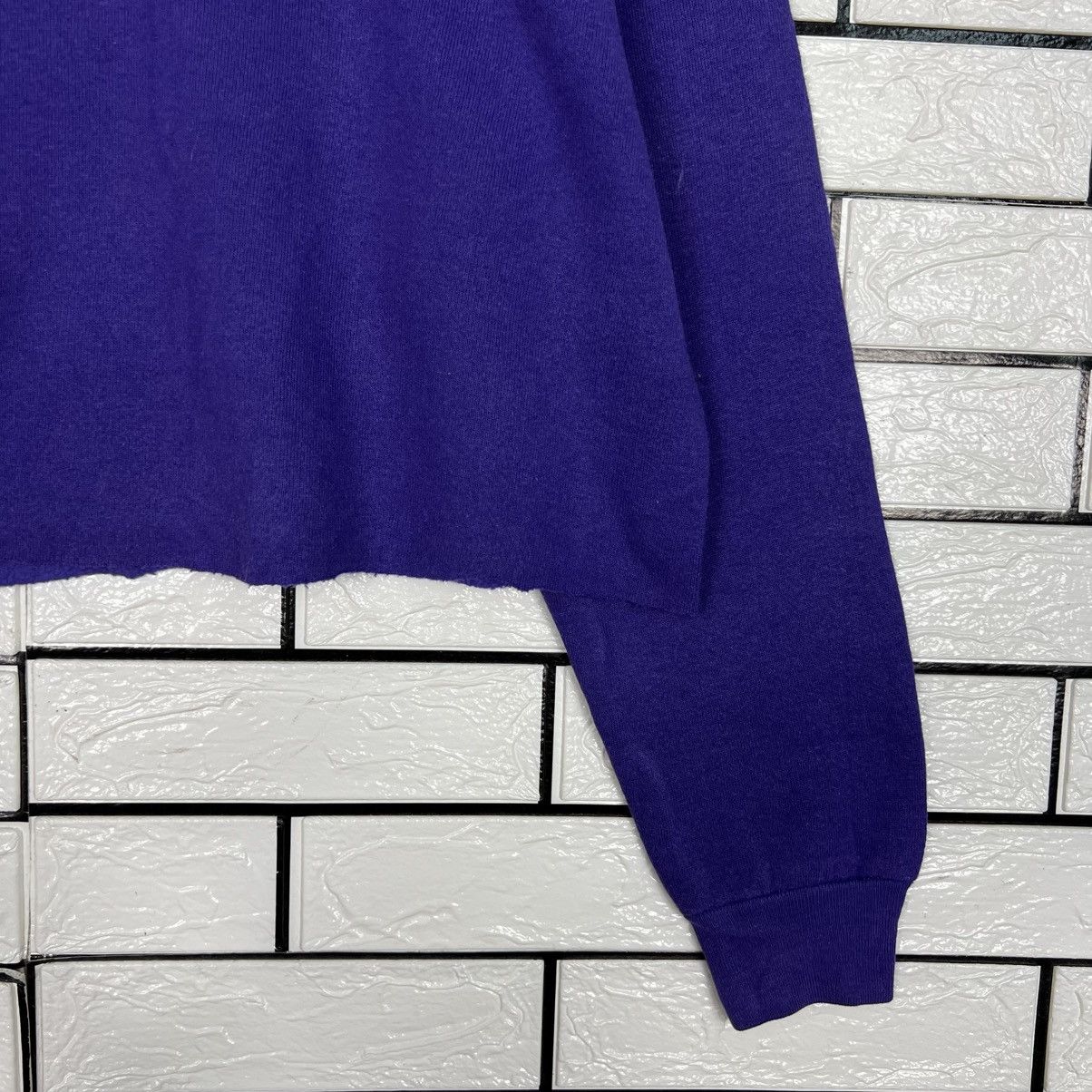 Fruit Of The Loom Vintage 80’s Fruit Of The Loom Cropped Sweatshirt #4078-C185 Size S / US 4 / IT 40 - 6 Thumbnail