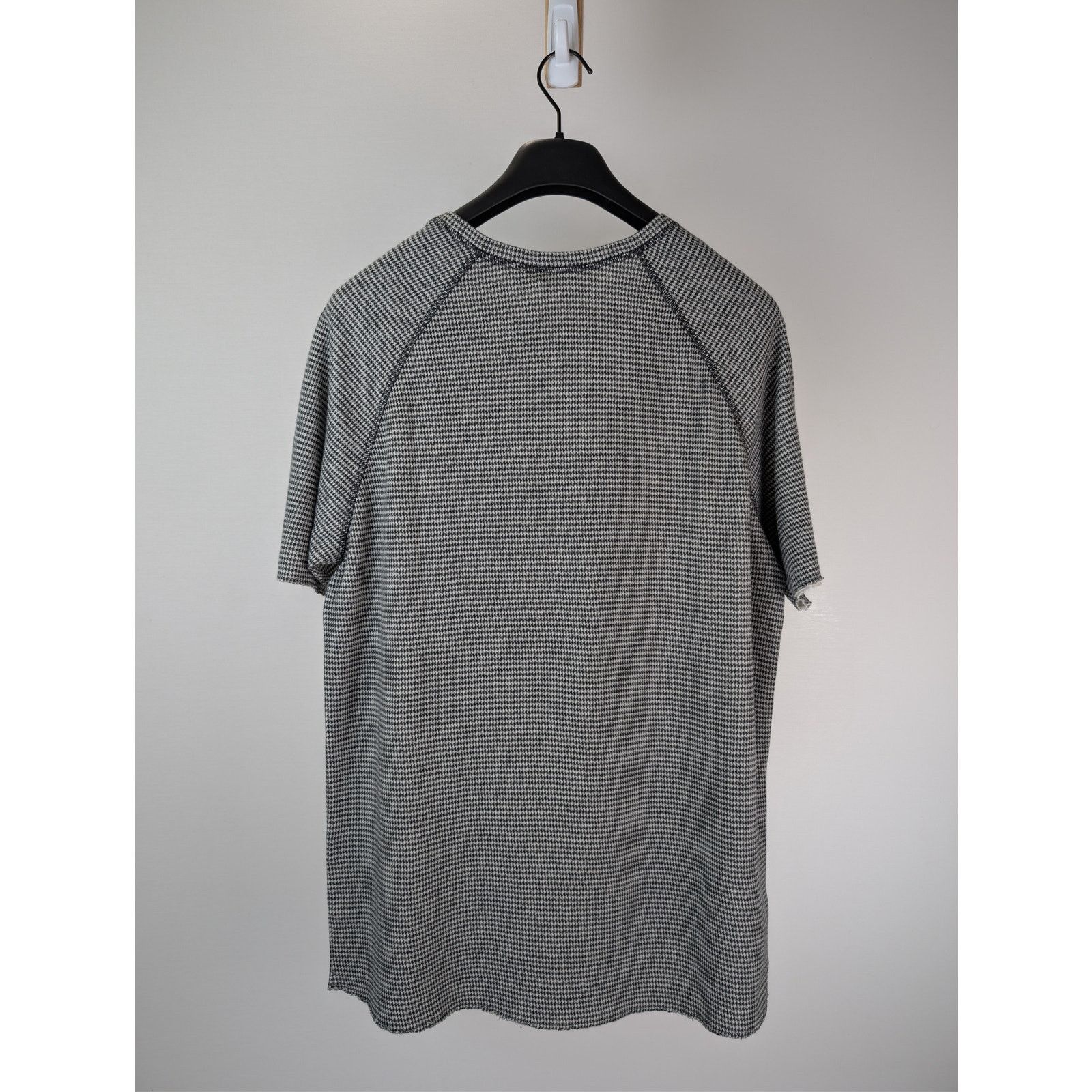 Balmain o1rshd1 Q.3 / Houndstooth Maglia Short Sleeve T-Shirt Grey Size US M / EU 48-50 / 2 - 10 Thumbnail