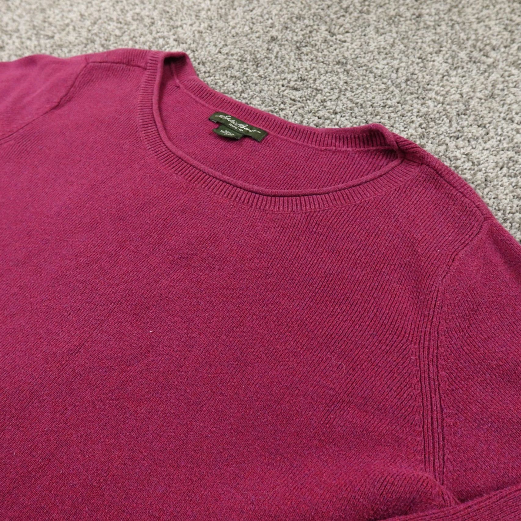 Eddie Bauer Eddie Bauer Sweater Womens XL Purple Red Rollneck Knit Pullover Outdoor Hiking Size XL / US 12-14 / IT 48-50 - 2 Thumbnail
