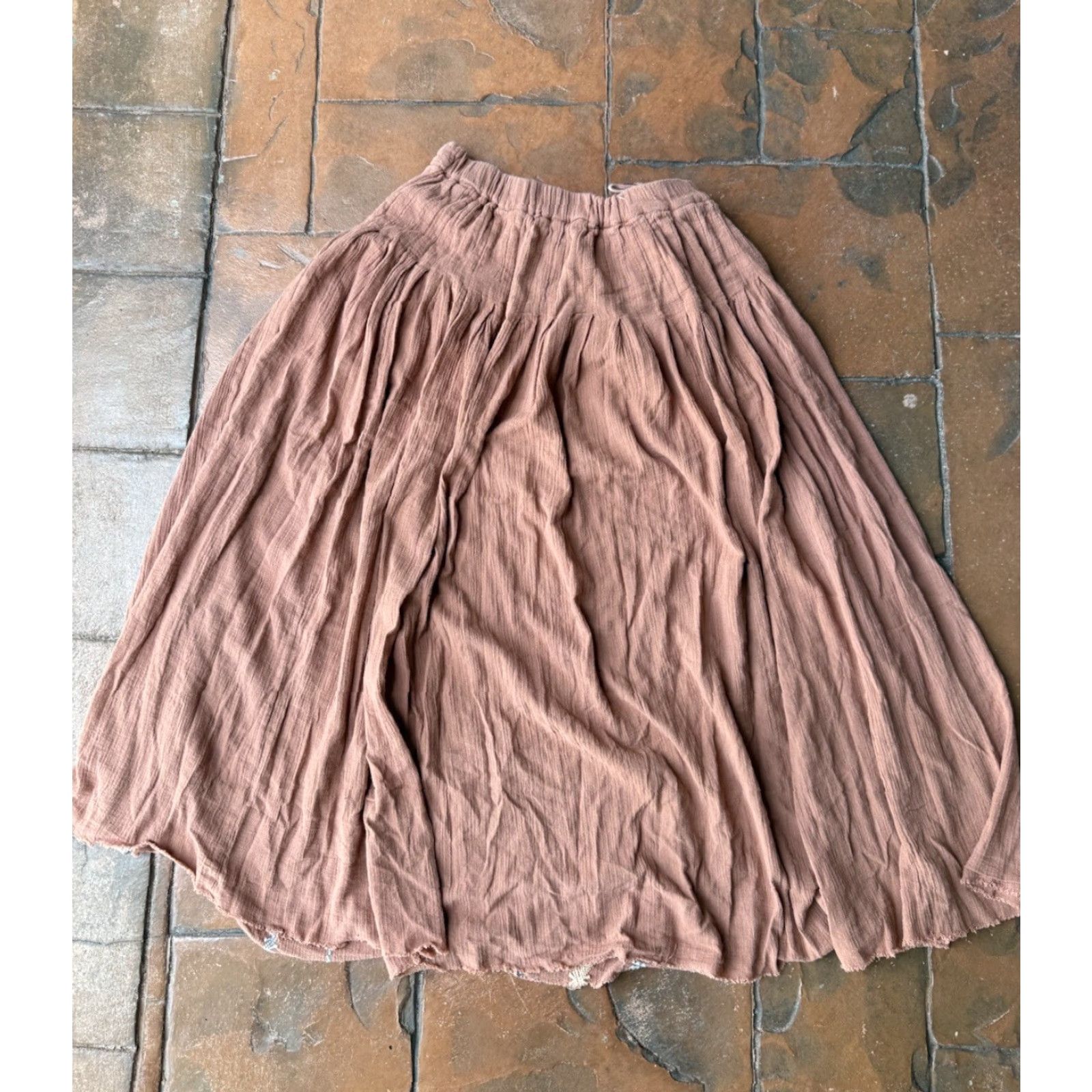 Free People Free People FP One Kathna Skirt Women’s XS Boho Frayed Hem Size 26" / US 2 / IT 38 - 3 Thumbnail