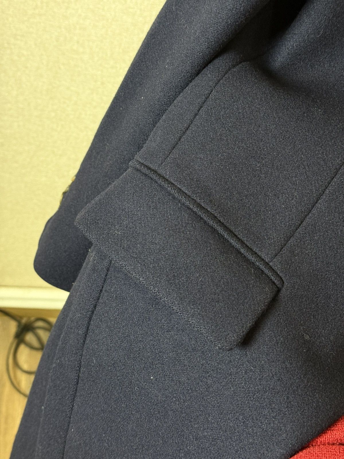 AMI AMI Alexandre Mattiussi Navy Blues Wool Coat Size 48 Size US M / EU 48-50 / 2 - 9 Thumbnail