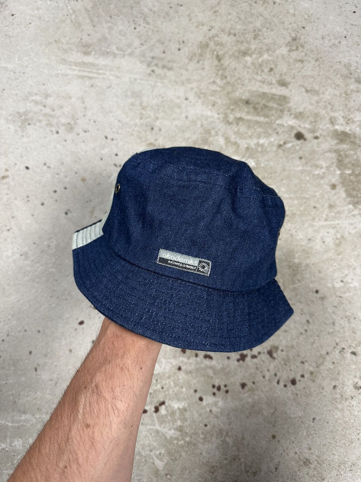 Akademiks × Vintage Vintage Y2K Akademiks Blue Jeans Denim Bucket Hat rap hiphop Size ONE SIZE - 4 Thumbnail