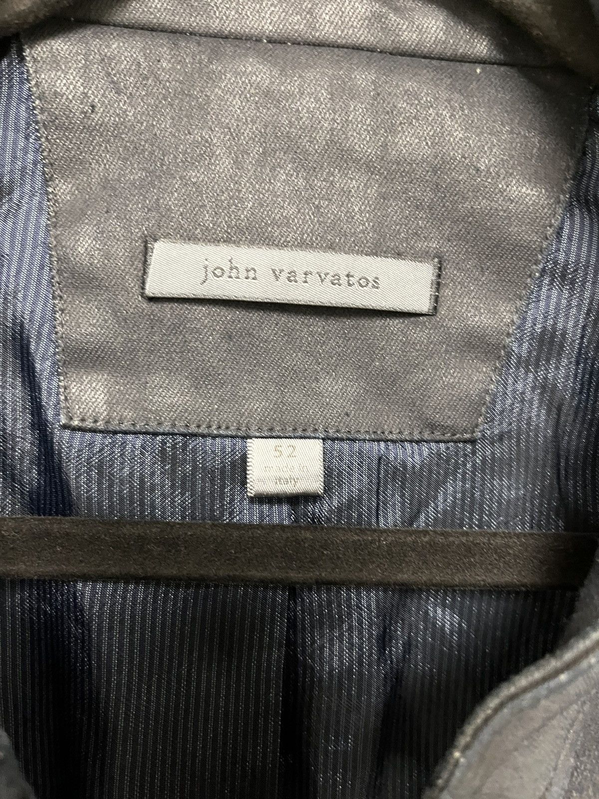 John Varvatos Slim Fit Stand Collar Jacket. Size EU 52 USA 42 Size US L / EU 52-54 / 3 - 7 Thumbnail