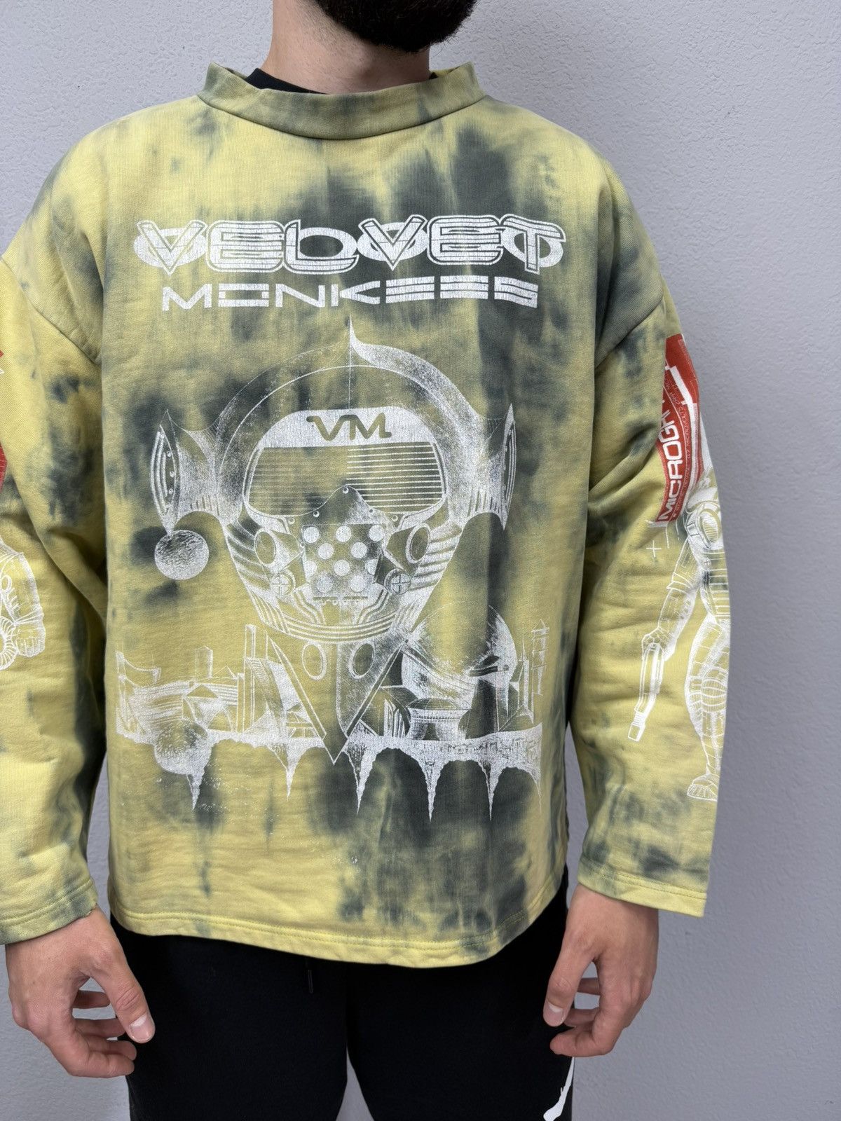 Other Vintage Velvet Monkees Tribal We Are Family 90s Sweatshirt Size US L / EU 52-54 / 3 - 4 Thumbnail