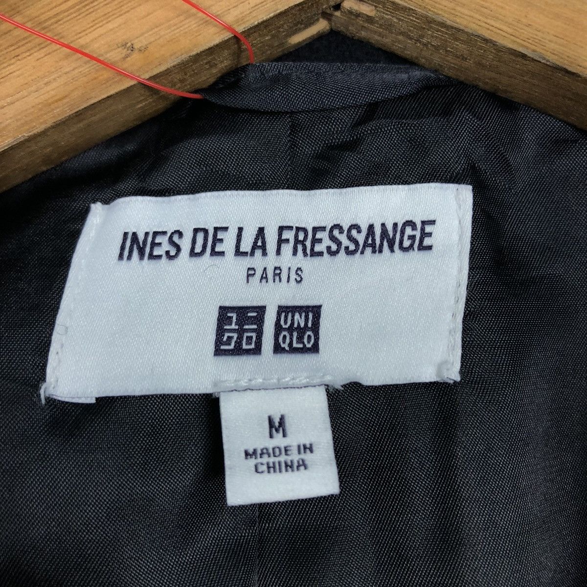 Japanese Brand 📌Vintage Wool Jacket Double Breast Ines De La Fressange Size US M / EU 48-50 / 2 - 18 Thumbnail