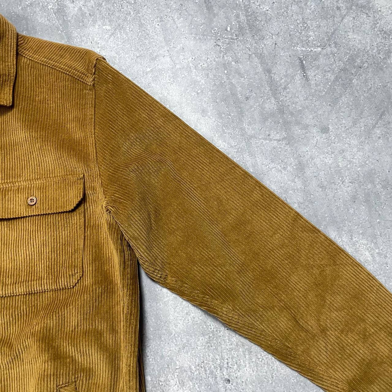 Empyre Empyre Corduroy Button-Up Long Sleeve Shirt Mustard Size S Size US S / EU 44-46 / 1 - 16 Thumbnail