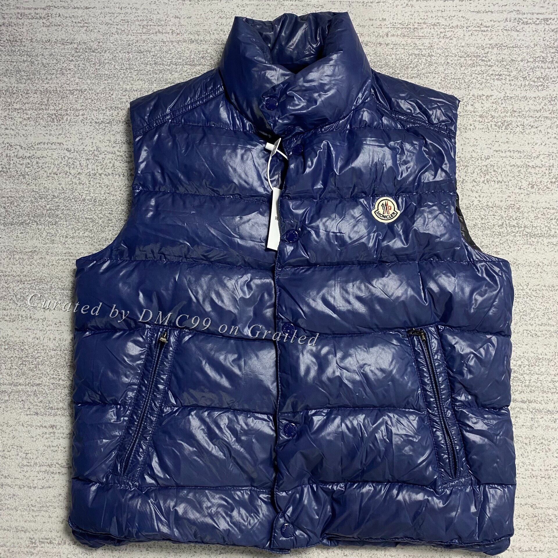 Moncler Moncler Cheval Puffer Vest Gilet Navy | Grailed