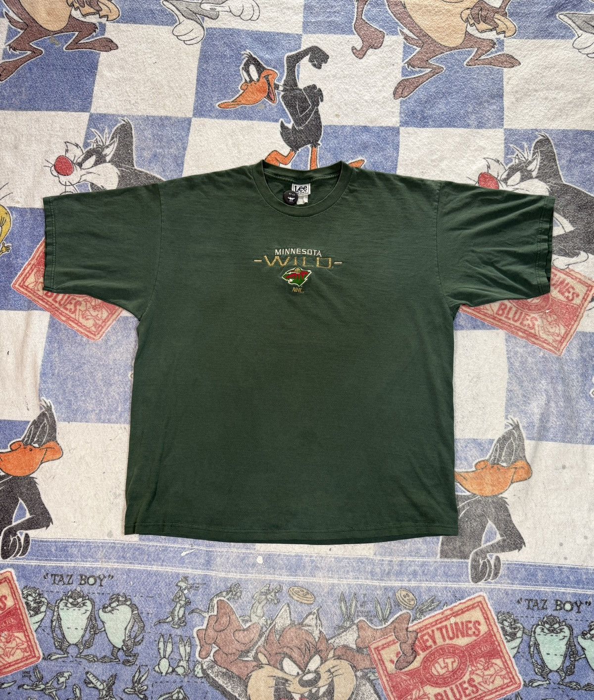 NHL Vintage minnesota wild tee Size US XXL / EU 58 / 5 - 1 Thumbnail