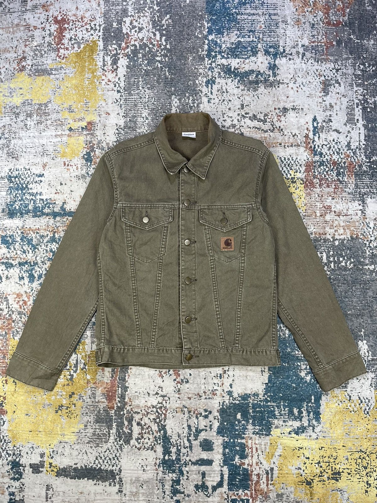 Carhartt Carhartt Denim Jackets In Brown Size US M / EU 48-50 / 2 - 1 Thumbnail