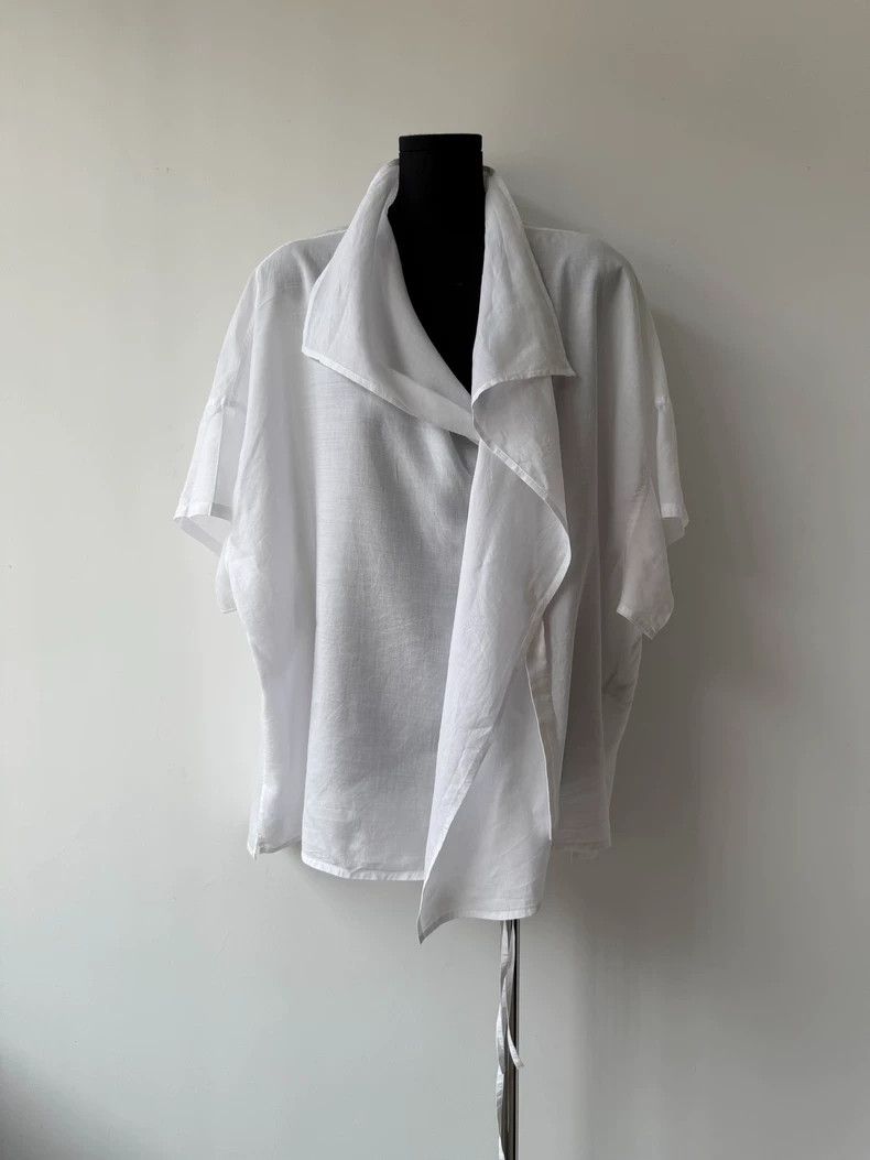 Y's Y's 2023SS Zen Silence Irregular shirt Size US M / EU 48-50 / 2 - 2 Thumbnail