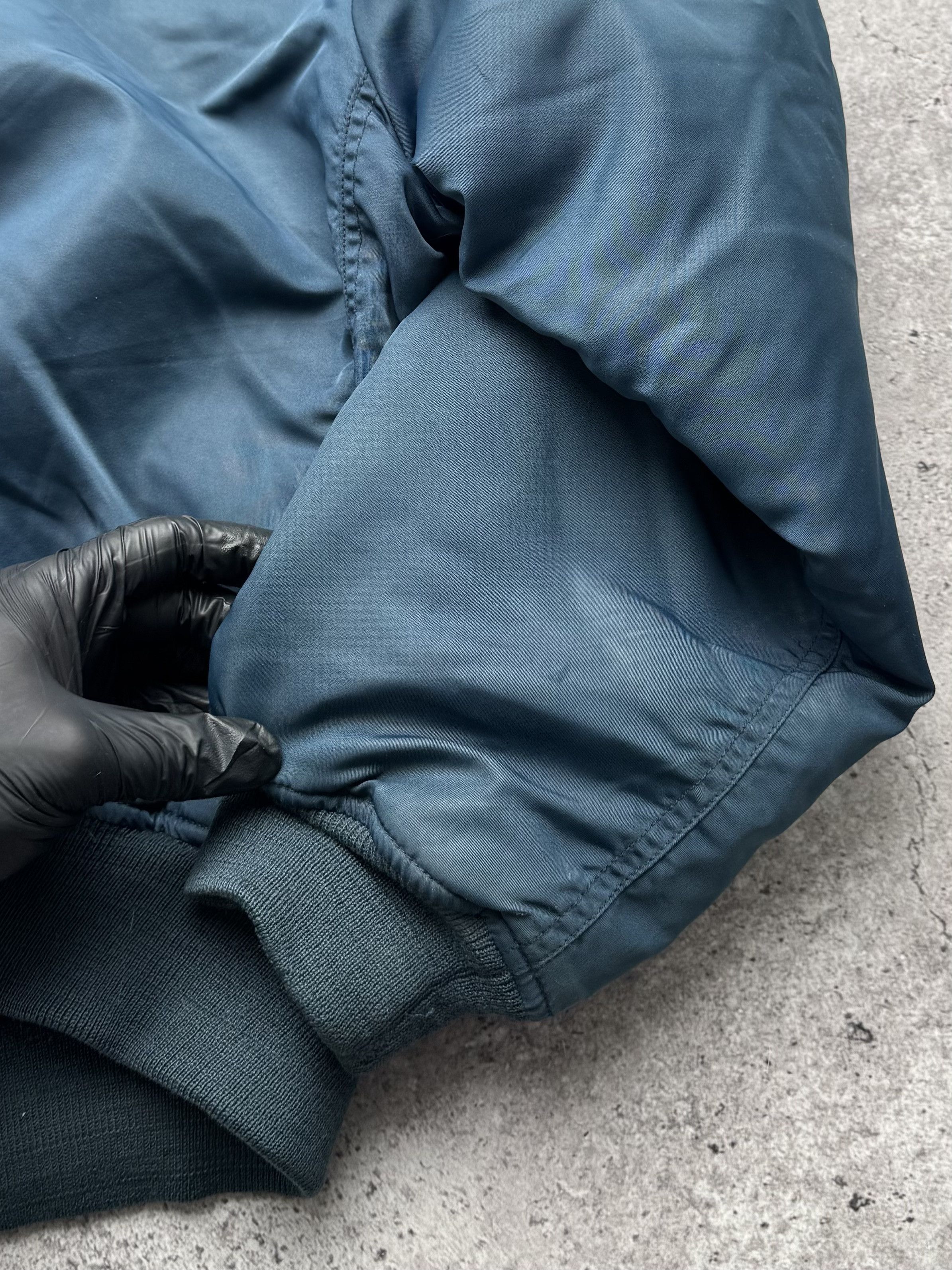 Vintage Vintage Bomber Jacket Zip Up Padded Style Casual Coat (E8) Size US M / EU 48-50 / 2 - 16 Thumbnail