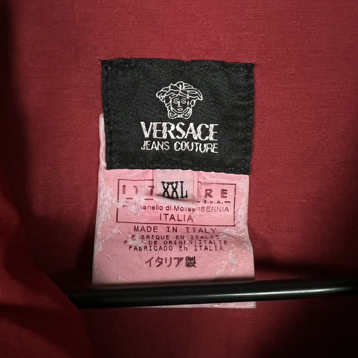 Versace × Versace Jeans Couture × Vintage Vintage Versace jeans couture luxury men’s size XL L jacket Size US XL / EU 56 / 4 - 5 Thumbnail