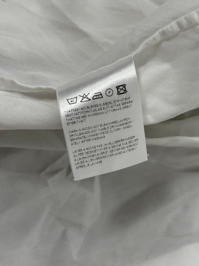 Acne Studios SS2008 Acne Studios White Minimalist Classy Shirt Size US S / EU 44-46 / 1 - 11 Thumbnail
