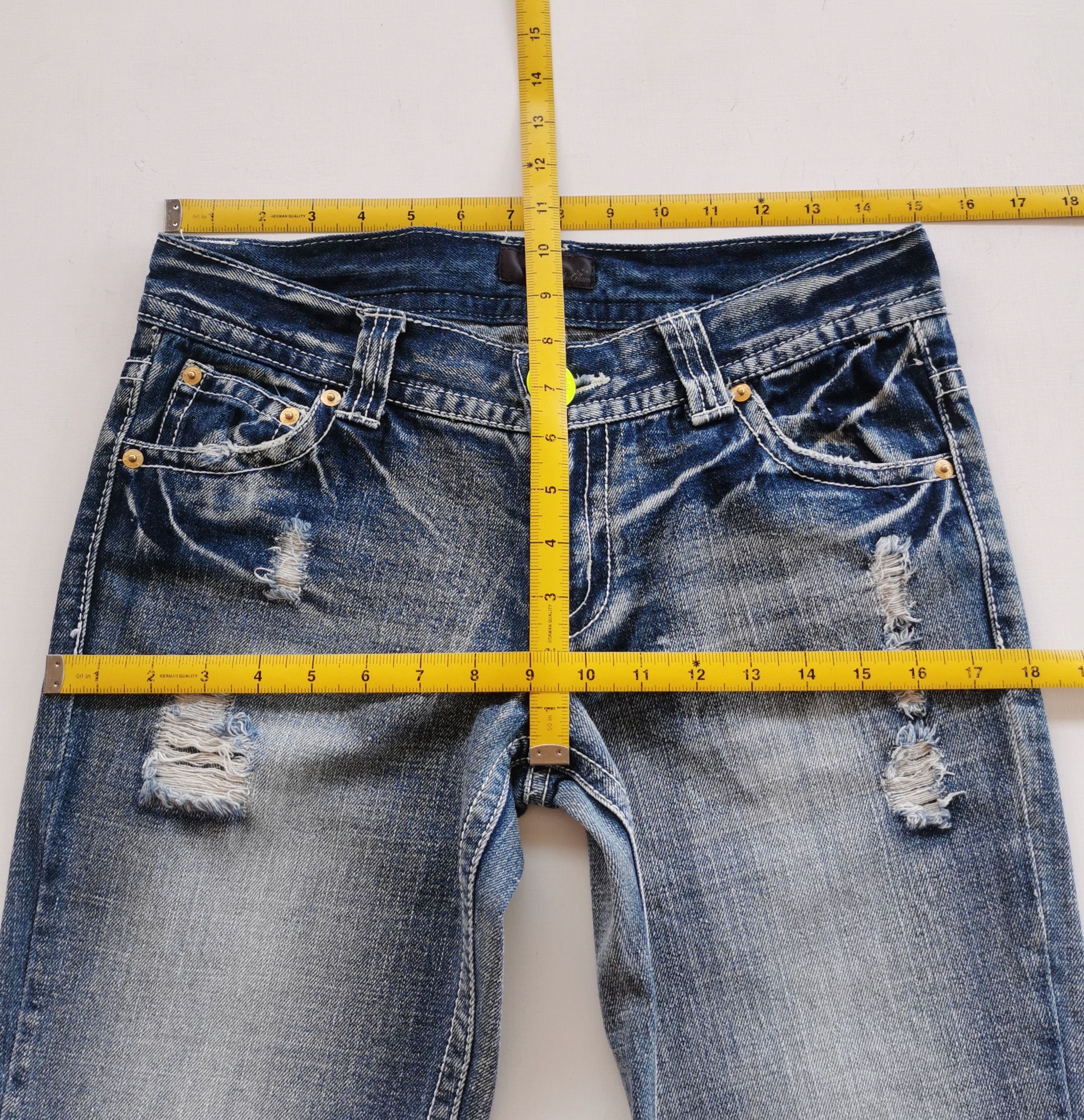 Embellish Smacky Glam Distressed Punk Jeans Womens Size 30" / US 8 / IT 44 - 2 Thumbnail