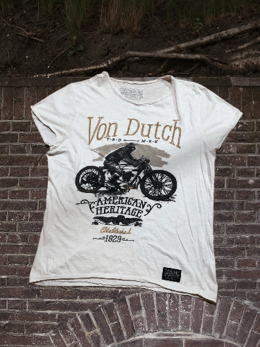 Von Dutch Von Dutch 1929 Heritage Moto Tee White Size US L / EU 52-54 / 3 - 1 Thumbnail