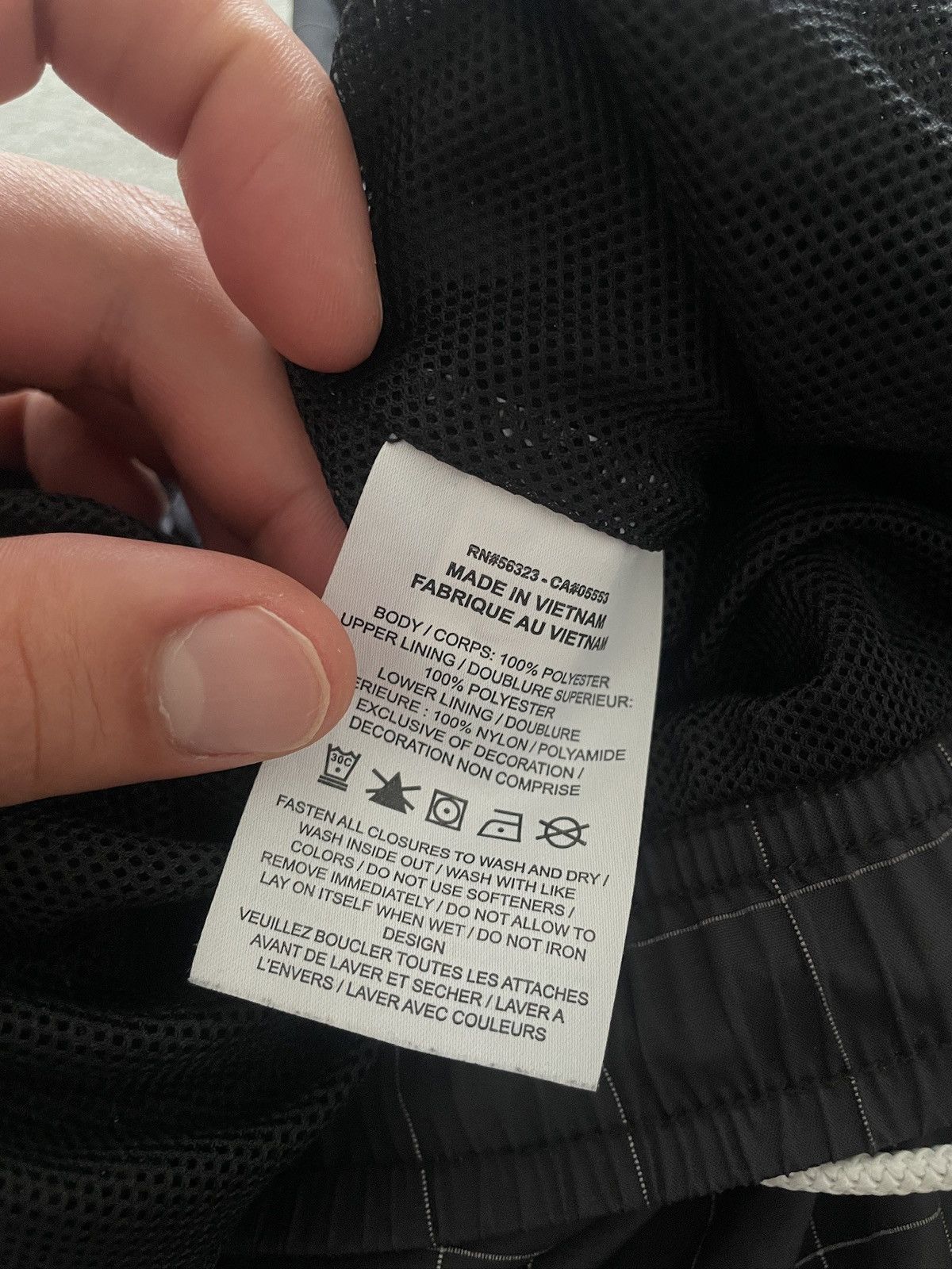 Nike NikeLAB REFLECTIVE BLACK TRACK PANTS Size US 29 - 10 Thumbnail