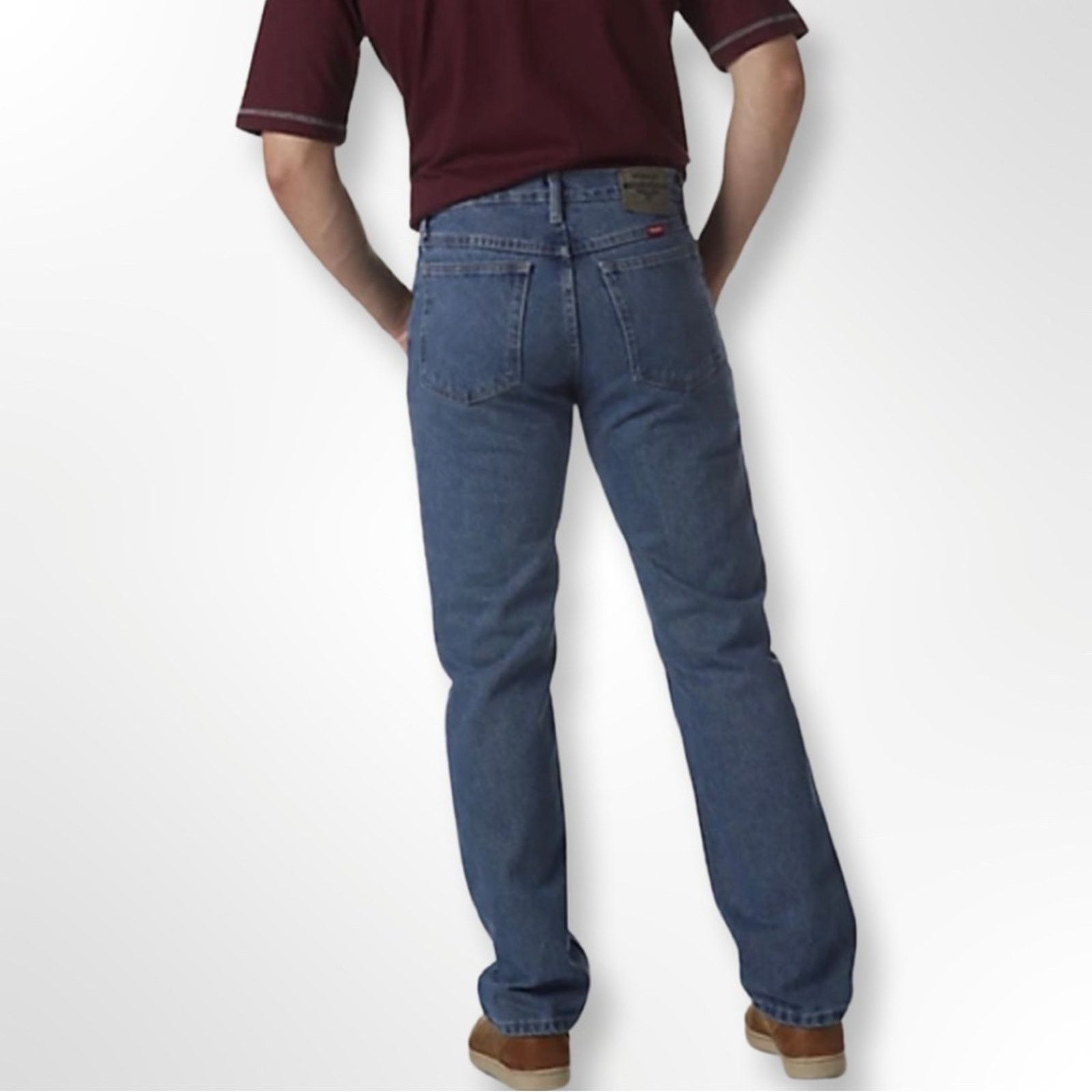 Wrangler | Jeans | Wrangler Five Star Premium Denim Regular Fit Jean In Dark Stonewash Size 3832 637520ce046d74a7f06ca04a
