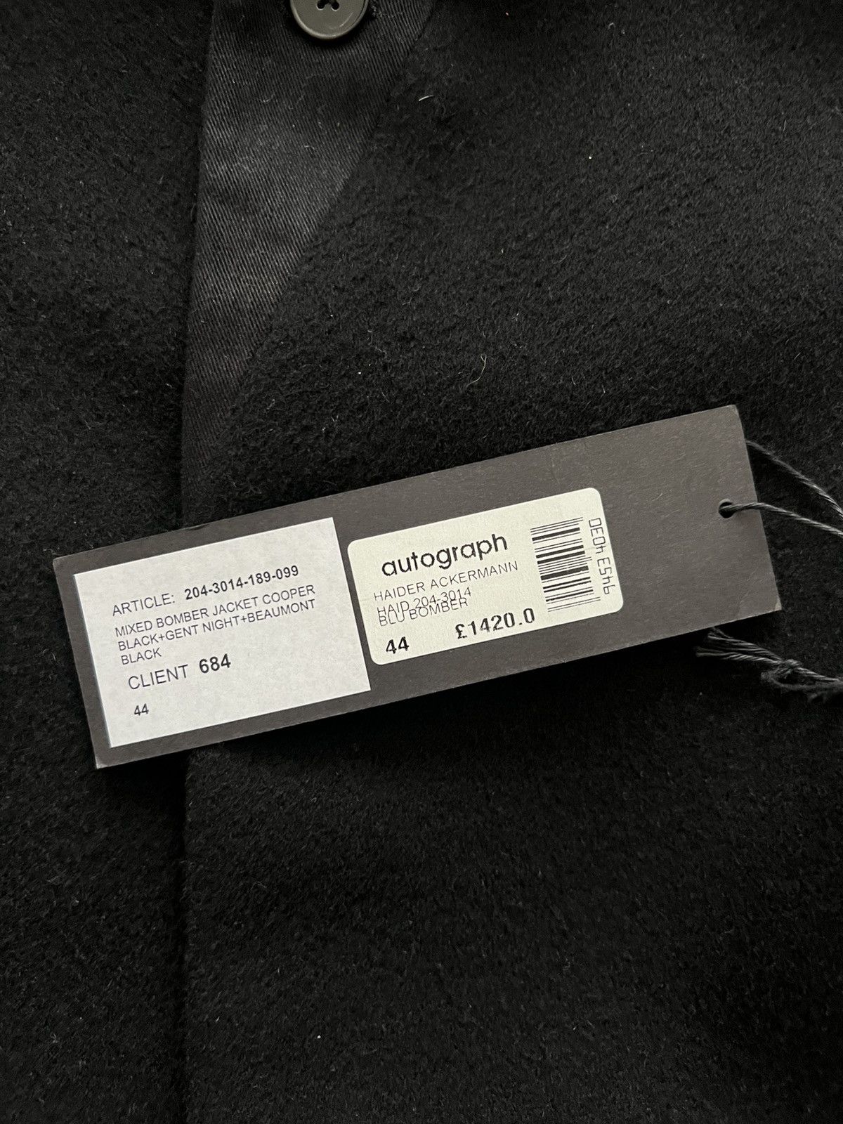 Haider Ackermann Haider Ackermann Velvet Bomber Jacket – 44 (very oversized) Size US M / EU 48-50 / 2 - 4 Thumbnail