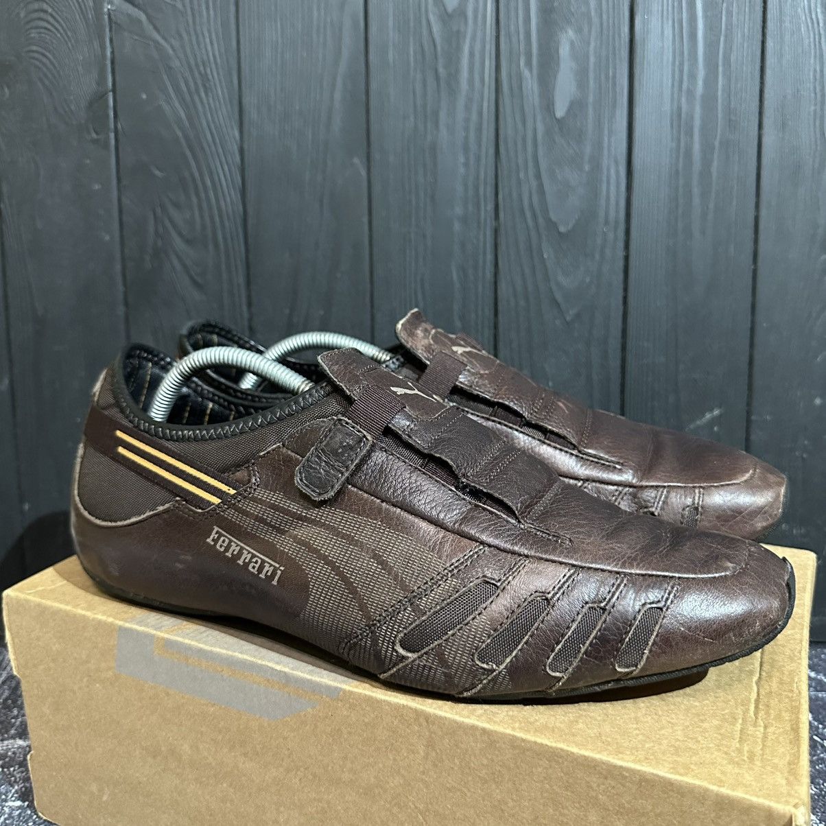 Puma Vintage Puma Ferrari Leather Sneakers Size 11.5us 45eu29.5cm Size US 11.5 / EU 44-45 - 2 Thumbnail