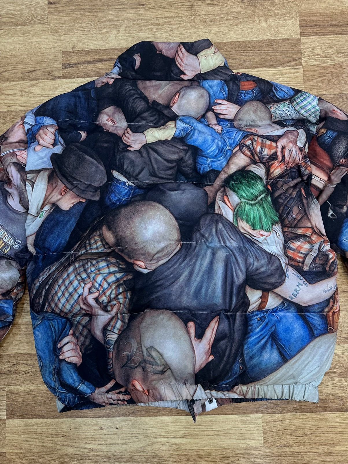Vale Vale Forever x Dan Witz Moshpit Puffer 'Multicolor' Size US M / EU 48-50 / 2 - 4 Thumbnail