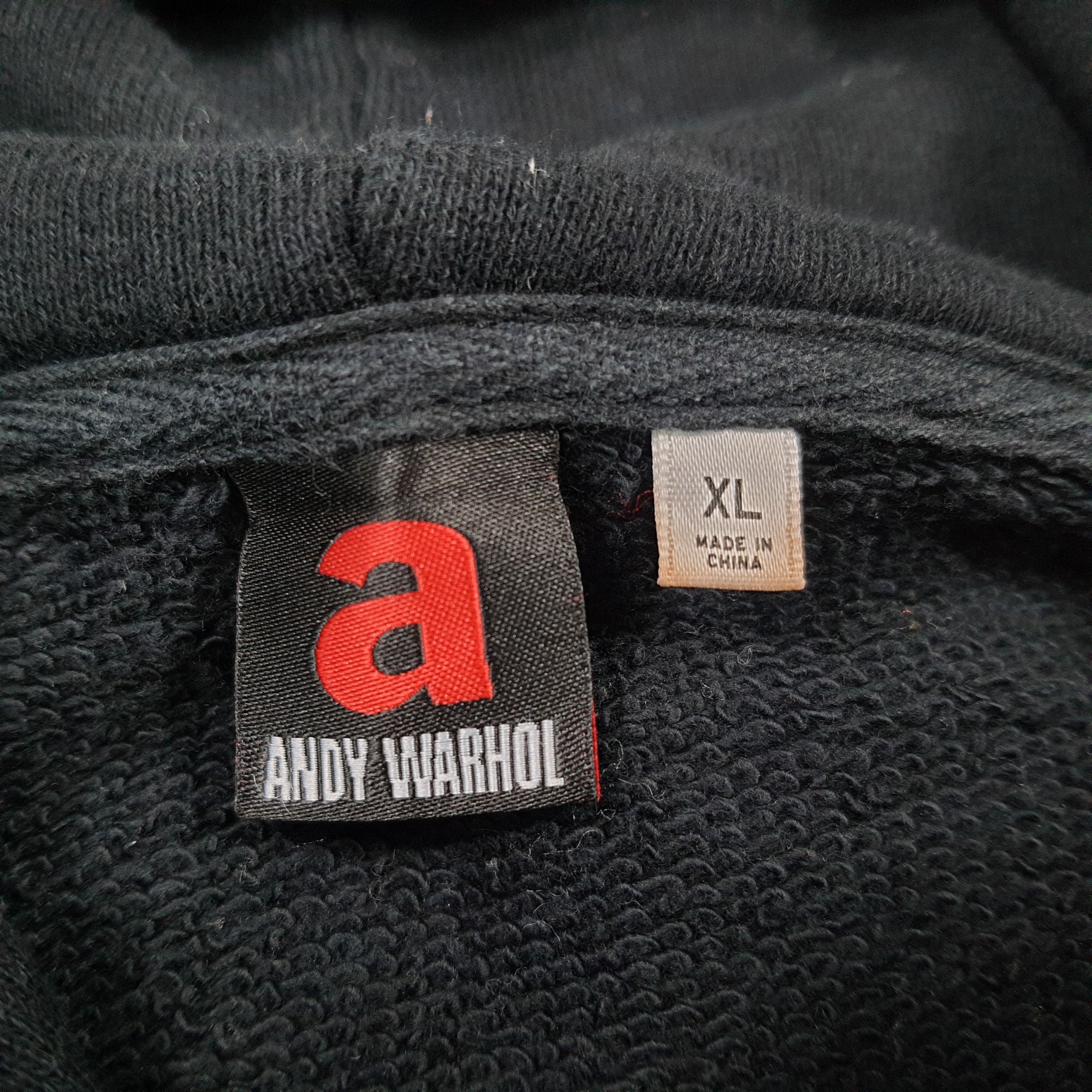 Andy Warhol Vintage Andy Warhol Hoodie Pop Art Graphic Sweatshirt C291N9 Size US L / EU 52-54 / 3 - 5 Thumbnail