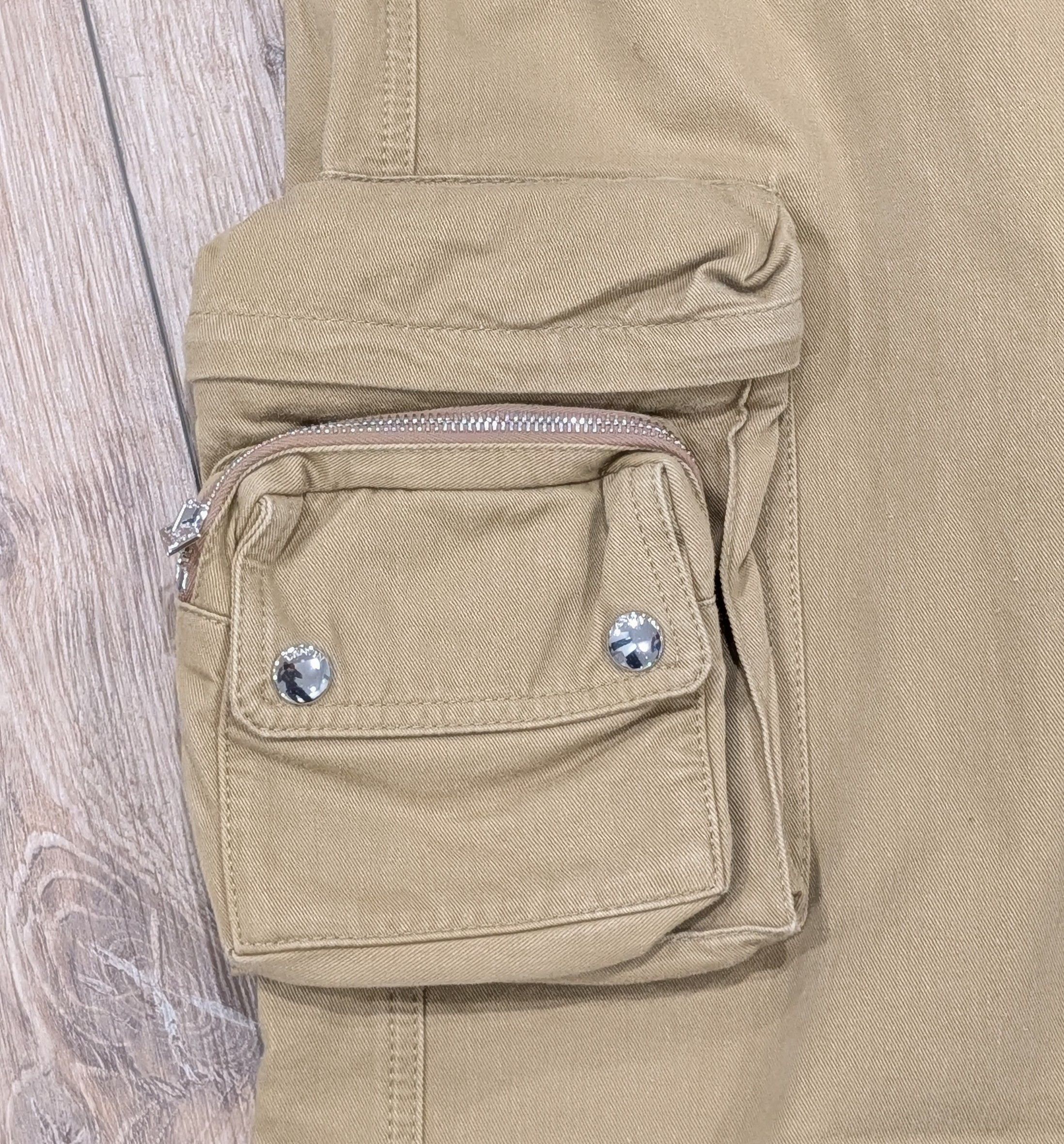 Lanvin Lanvin x Future Utility Pocket Cotton Pants Sand 52 US 36 Size US 36 / EU 52 - 3 Thumbnail