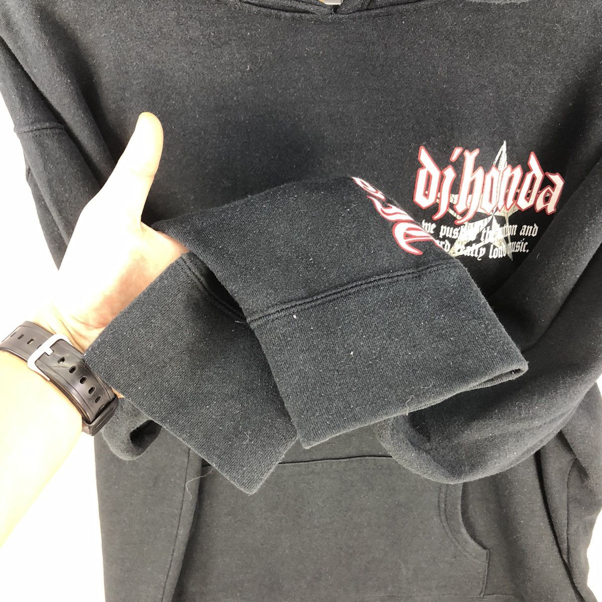 Other Vintage 2000s Dj Honda “Play Loud Music” Hoodies Size US XL / EU 56 / 4 - 12 Thumbnail