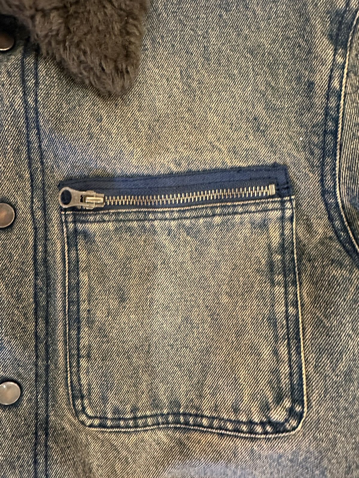 PPFM Vintage PPFM Sherpa Quilted Lined Sherpa Button Up Jacket Size US S / EU 44-46 / 1 - 5 Thumbnail
