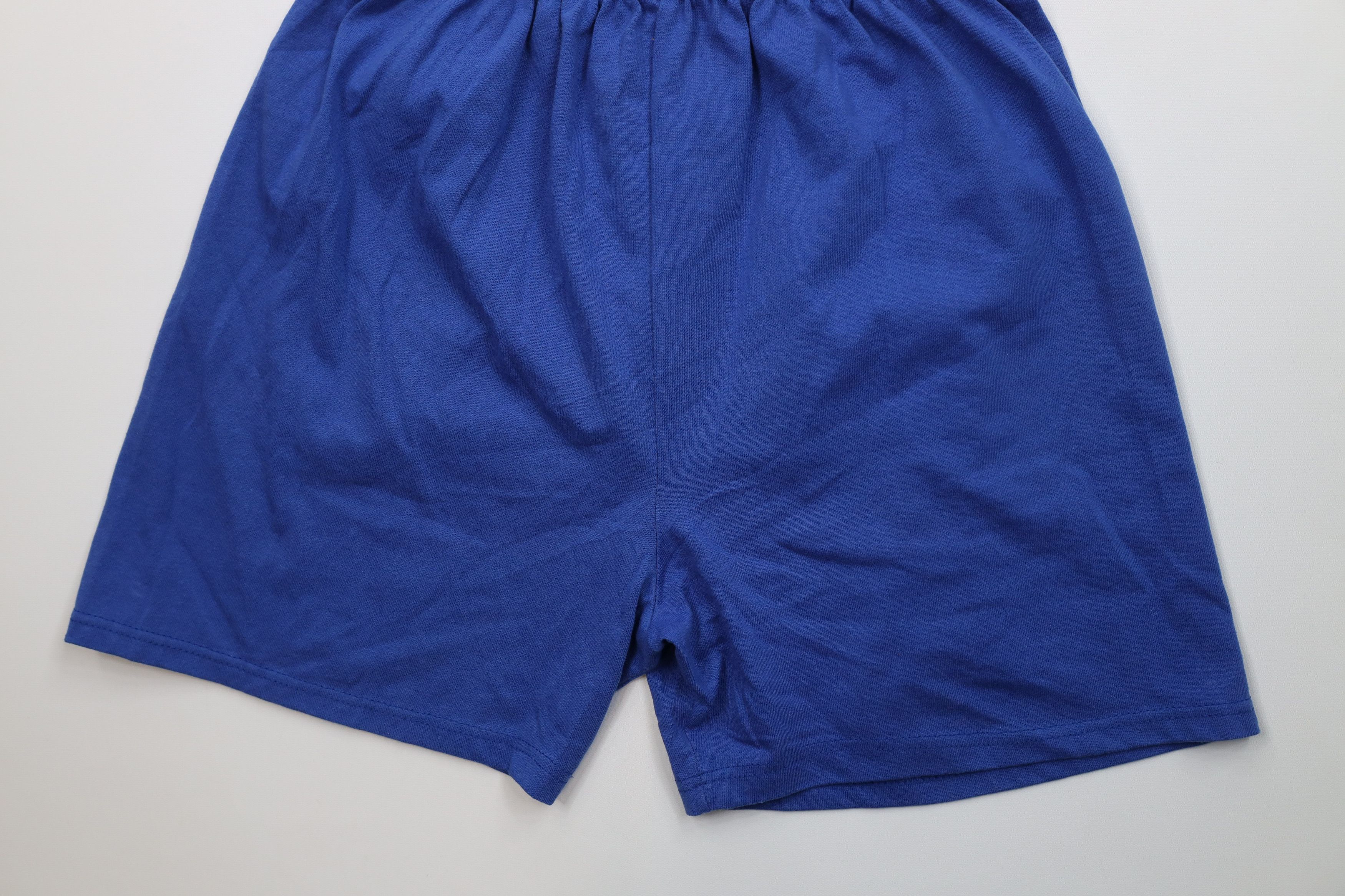 Vintage Vintage 90s Streetwear Above Knee Shorts Royal Blue USA Size US 34 / EU 50 - 12 Thumbnail