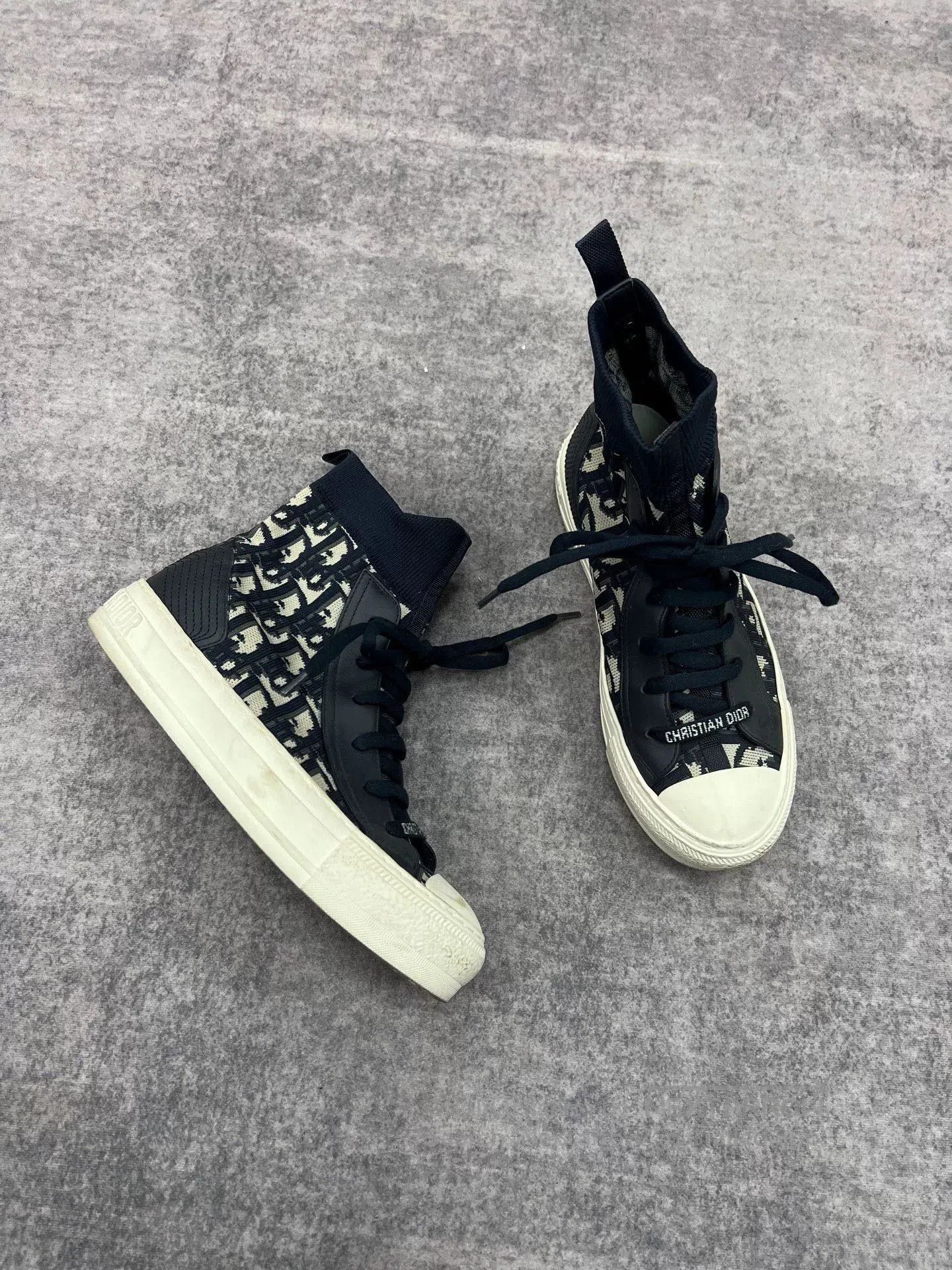Dior Dior High-Top Sneakers. Size US 4.5 / IT 34.5 - 2 Thumbnail