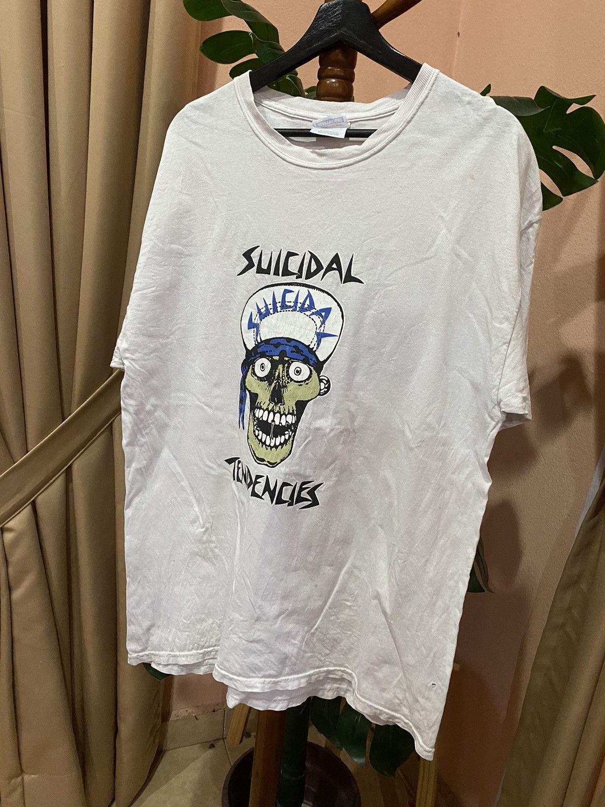 Band Tees Vintage Suicidal Tendencies Punk Rock Band T-Shirt – Hanes Size US XL / EU 56 / 4 - 2 Thumbnail