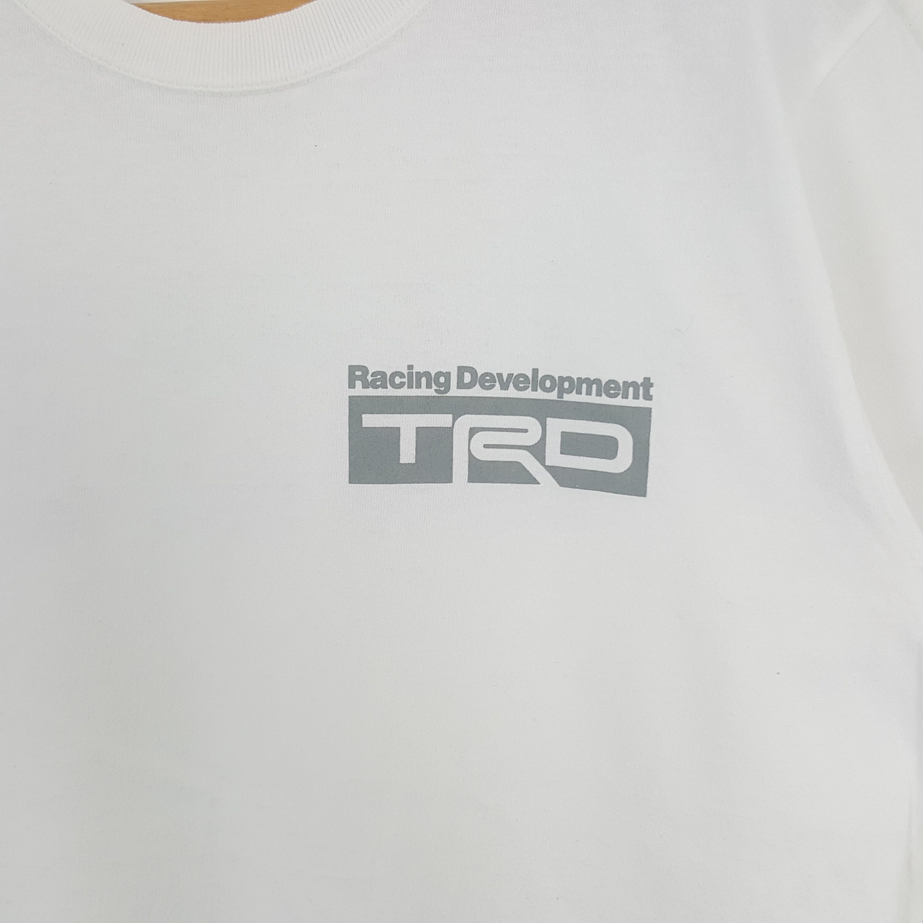 Japanese Brand × Vintage Vintage Racing Development TRD Toyota Team Japanese Tshirt Size US L / EU 52-54 / 3 - 4 Thumbnail