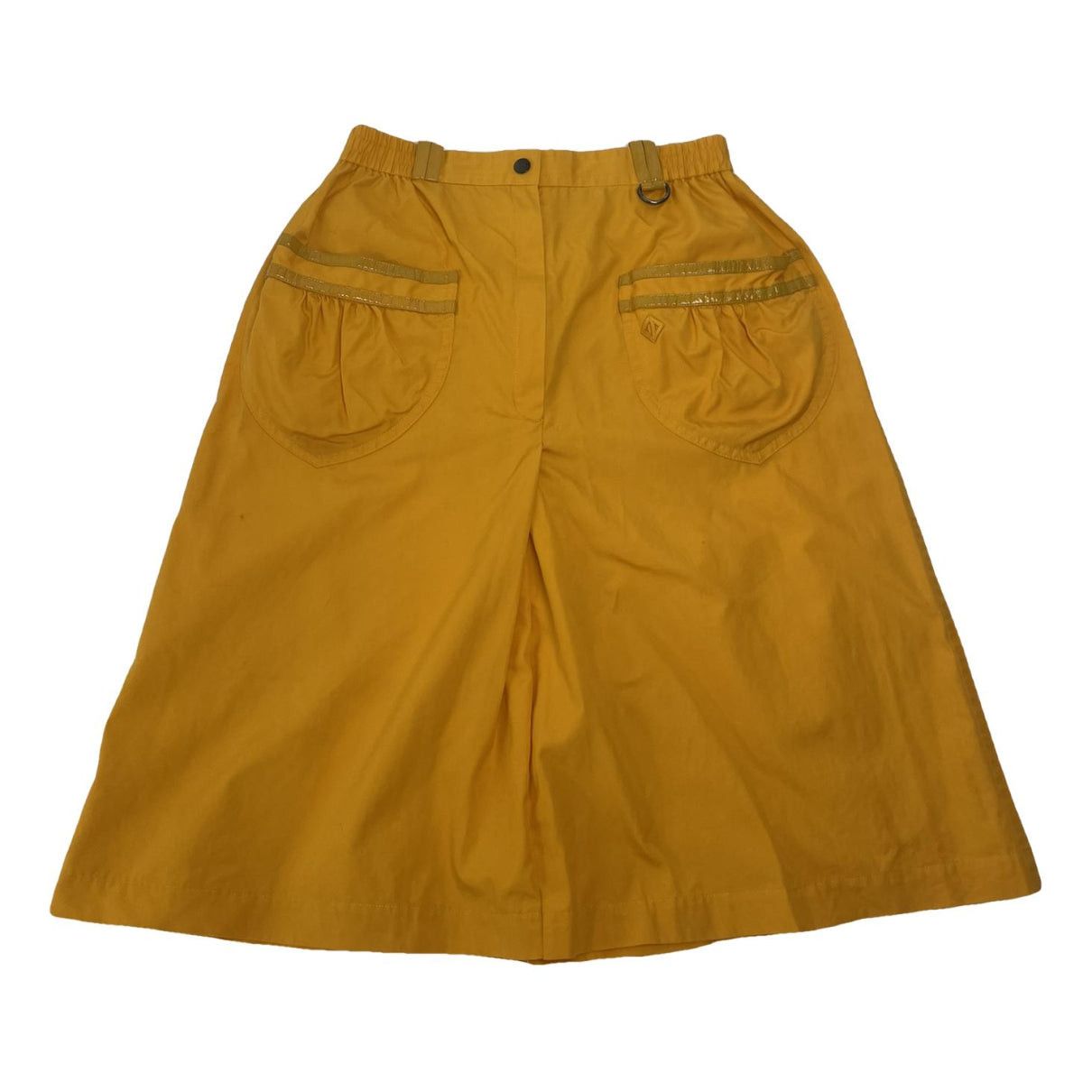 Dior Yellow Cotton Skirt Size 30" / US 8 / IT 44 - 1 Thumbnail