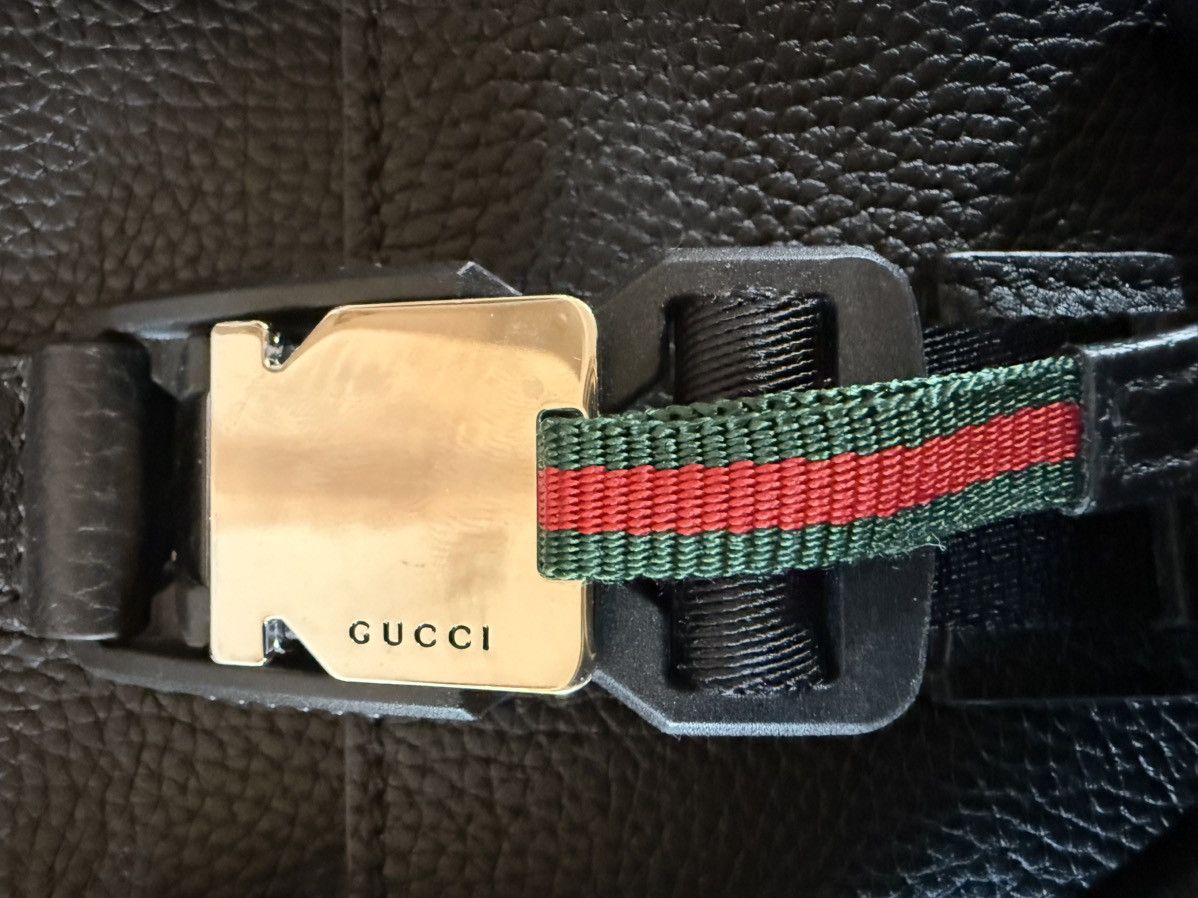 Gucci Gucci Medium Leather Computer/ Briefcase Bag Size ONE SIZE - 4 Thumbnail