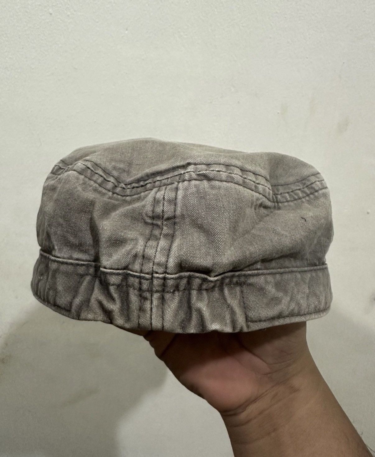 Japanese Brand 2000s Cadet Punk Cap Hysteric Studded Army Size ONE SIZE - 4 Thumbnail