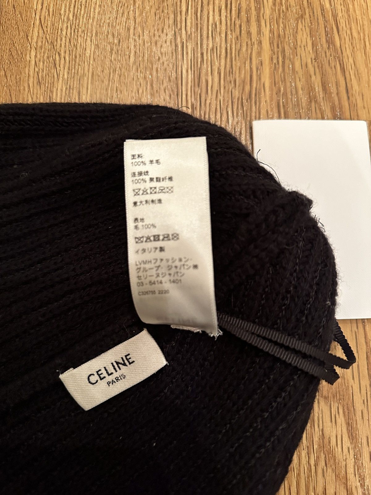 Celine × Hedi Slimane Celine Sequin beanie boy doll Hedi Silmane Size ONE SIZE - 7 Thumbnail