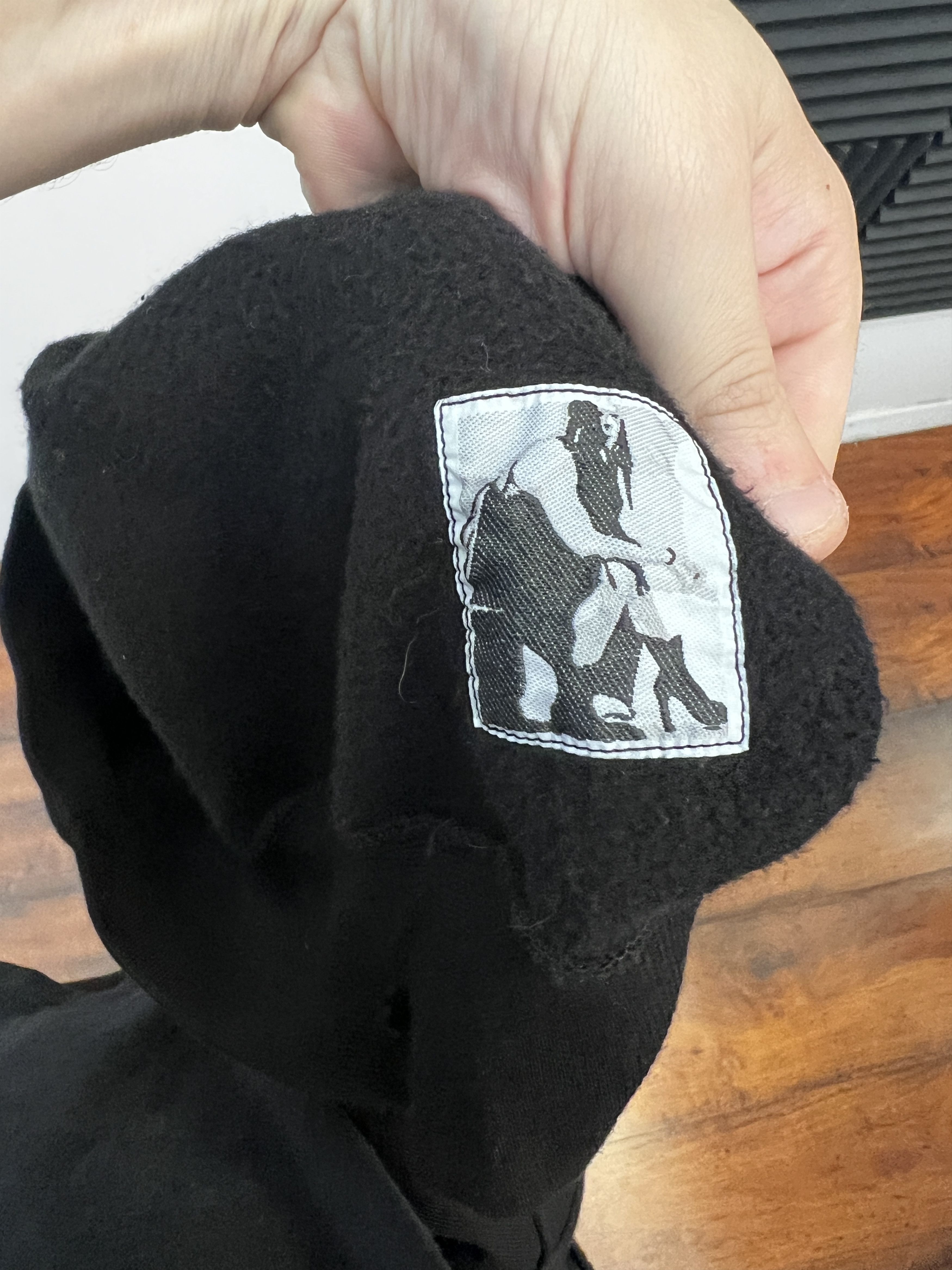 Rick Owens Drkshdw Rick Owens Drkshdw Cotton Jersey Cropped Sweatshirt Size M / US 6-8 / IT 42-44 - 7 Thumbnail