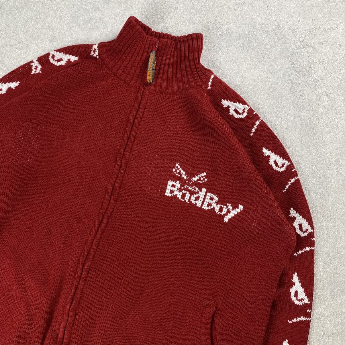Tribal Streetwear Bad Boy Wool Zip Knitwear Size US XXL / EU 58 / 5 - 2 Thumbnail