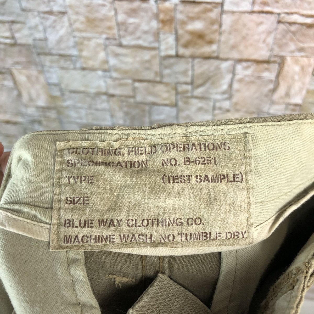 Japanese Brand Blue Way utility tactical Cargo Multipocket Pants #A740 Size US 29 - 21 Thumbnail