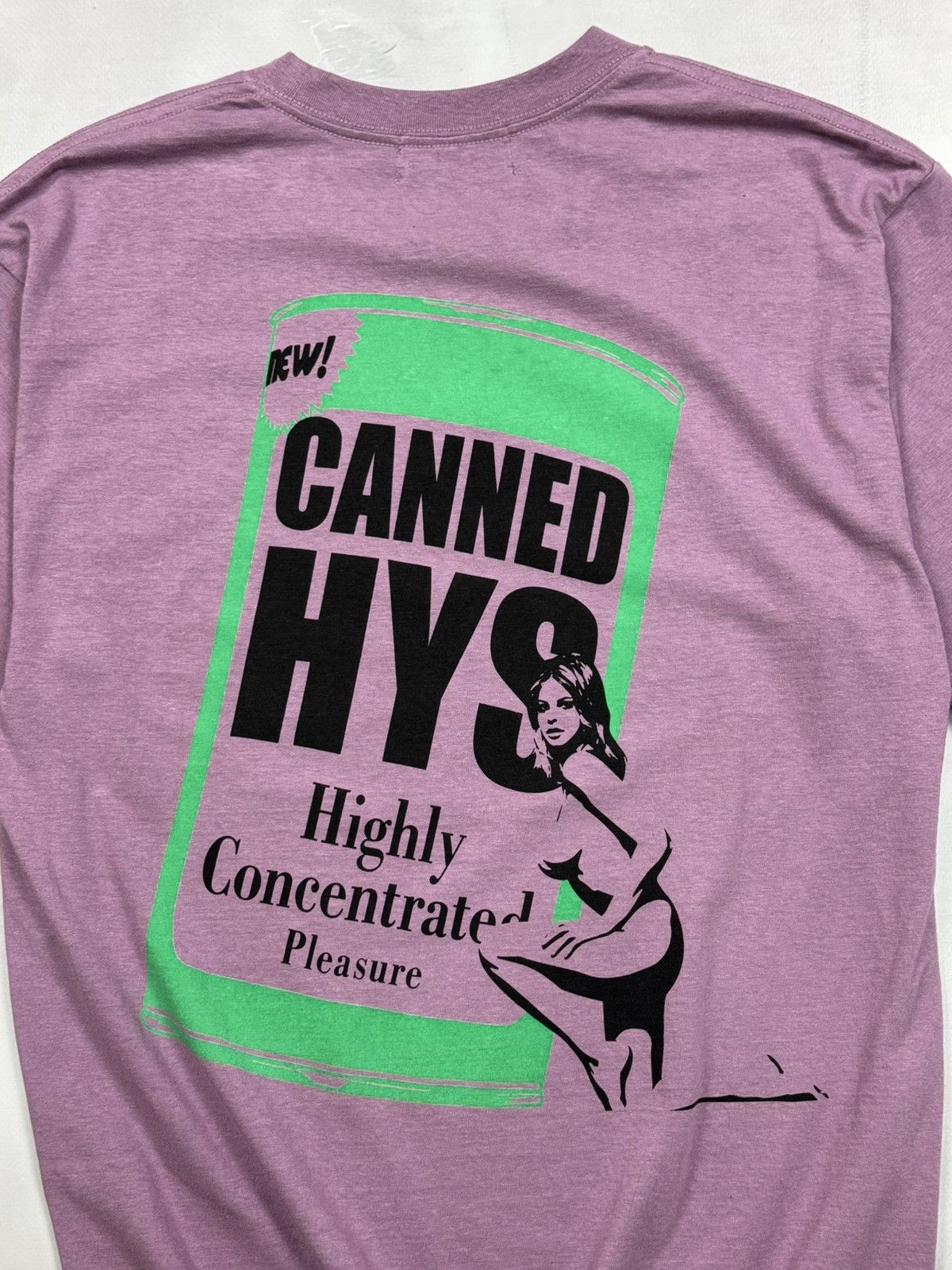Hysteric Glamour Hysteric Glamour Canned HYS Tee(Purple/M) Size US M / EU 48-50 / 2 - 5 Thumbnail
