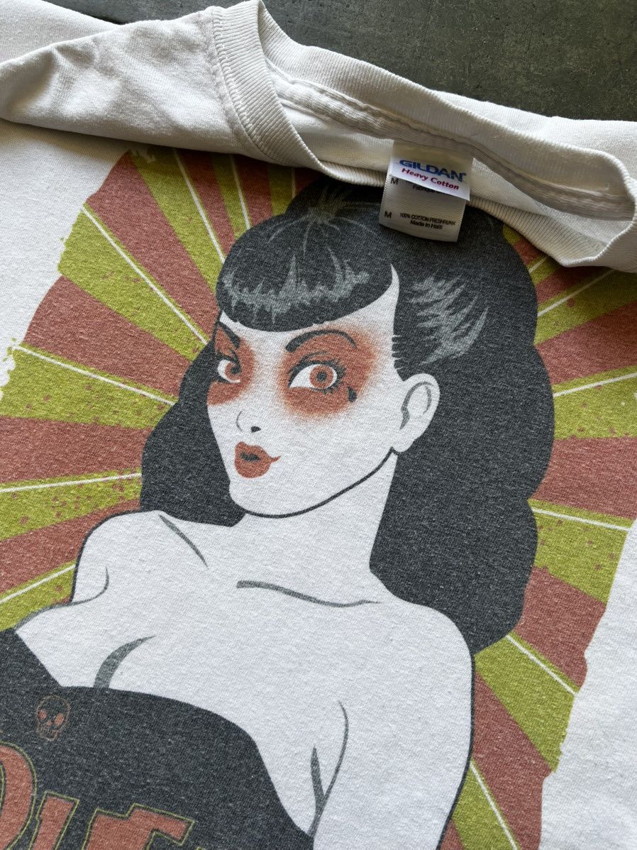 Vintage VTG 2008 Queens of The Stone Age Band Tour Tee Shirt Kozik Size US M / EU 48-50 / 2 - 4 Thumbnail