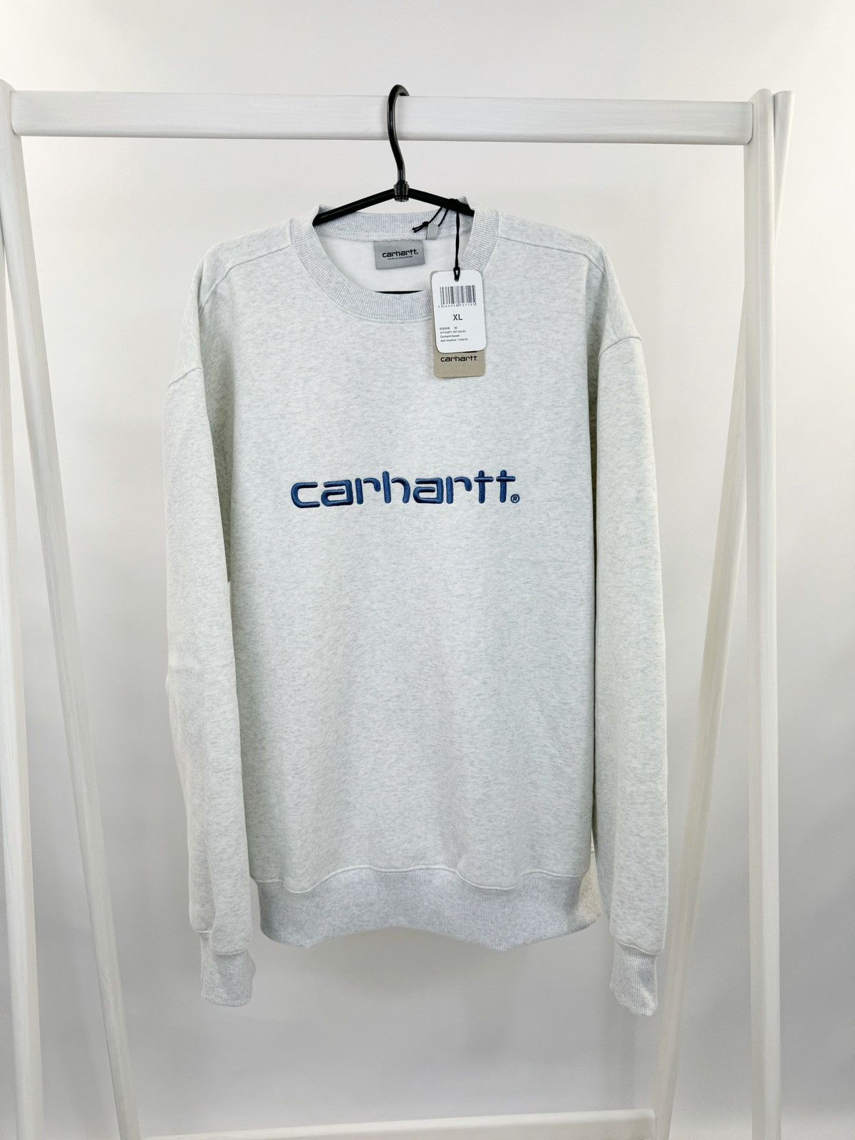 Carhartt Wip Carhartt Ash Heather Sweatshirt Size US XL / EU 56 / 4 - 6 Thumbnail
