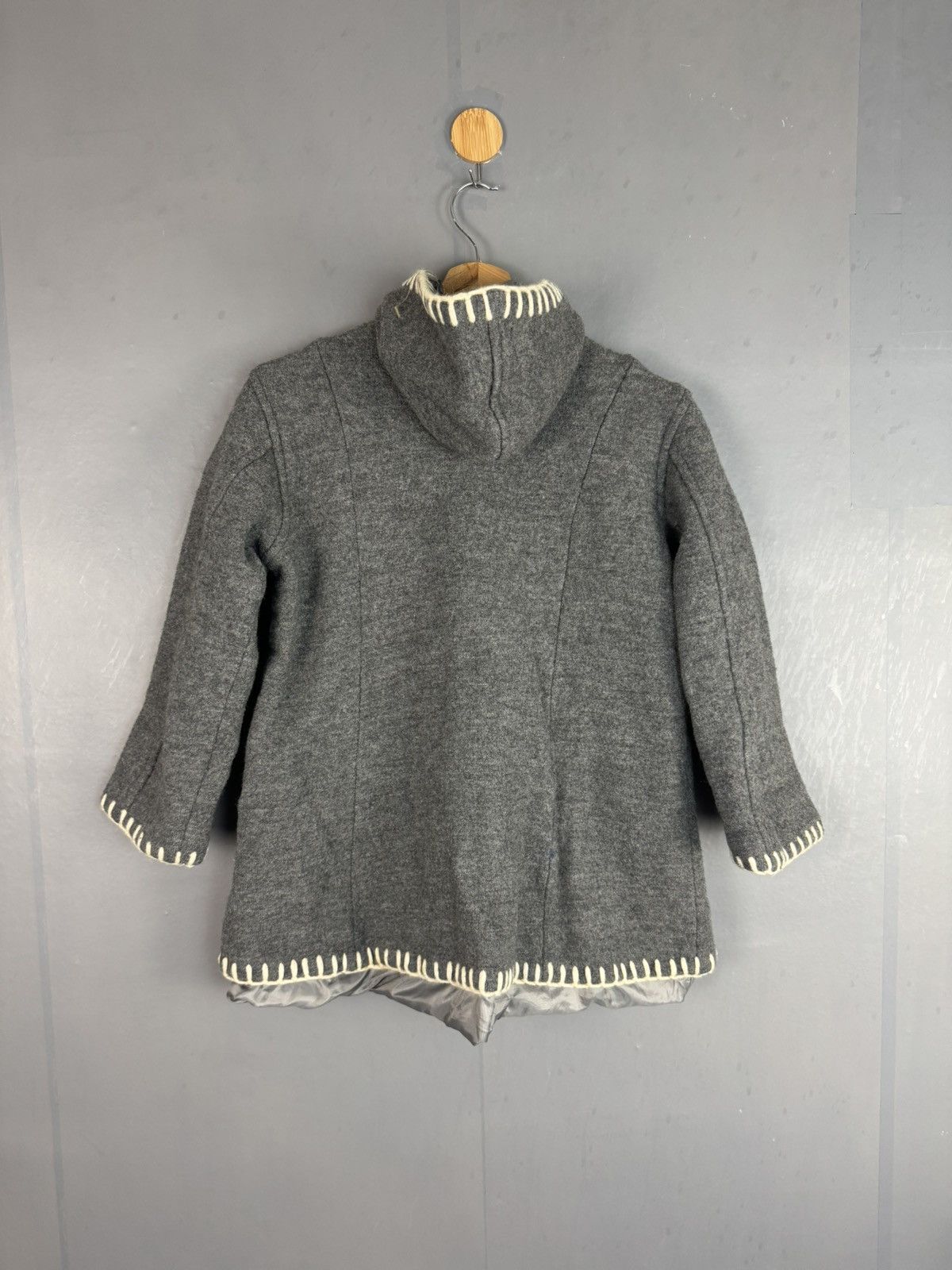 Japanese Brand × Vintage Vintage Zampa Nice Design Hooded Jacket Size S / US 4 / IT 40 - 4 Thumbnail