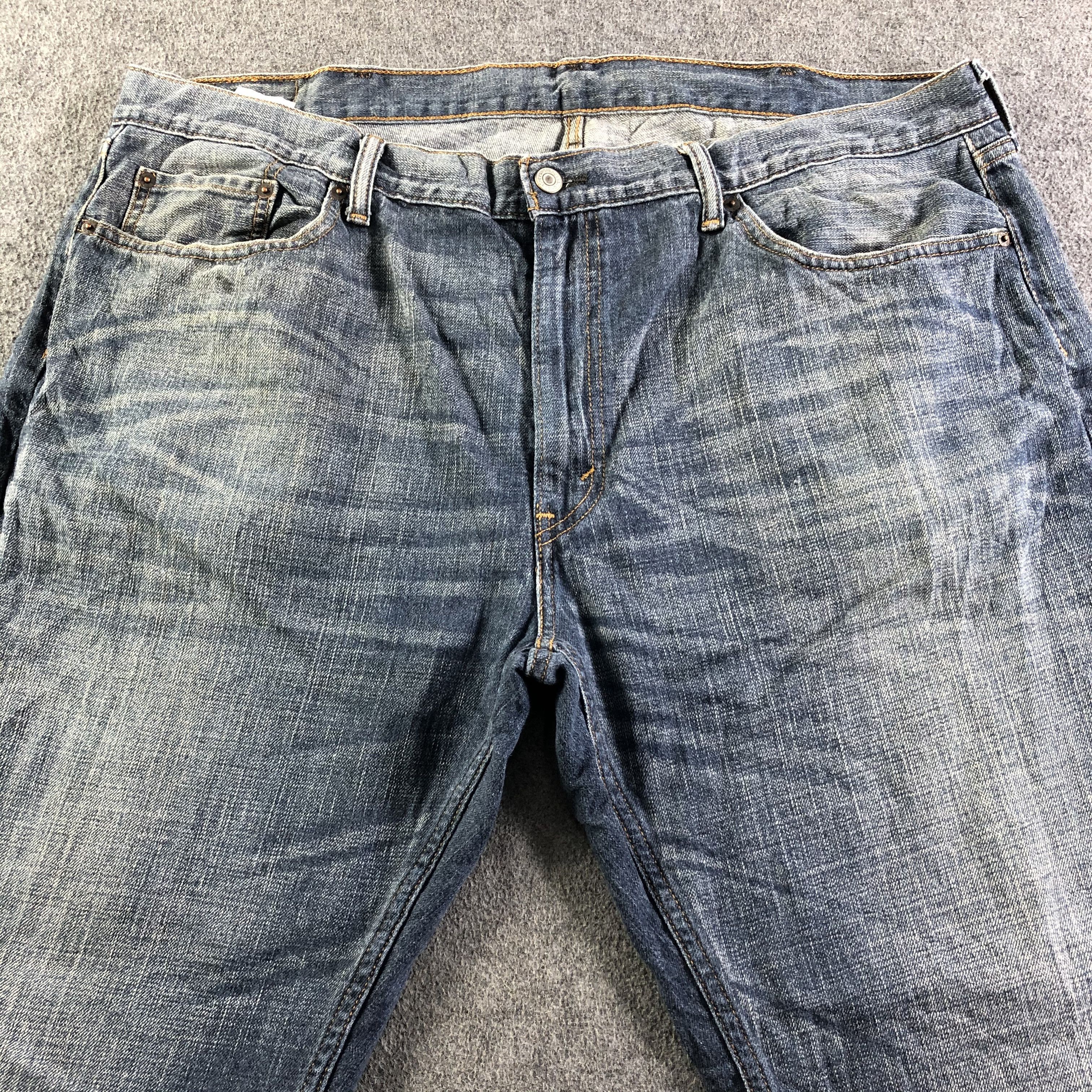 Levi's Vintage Blue Wash Levis 559 Jeans-J4180 Size US 43 - 3 Thumbnail