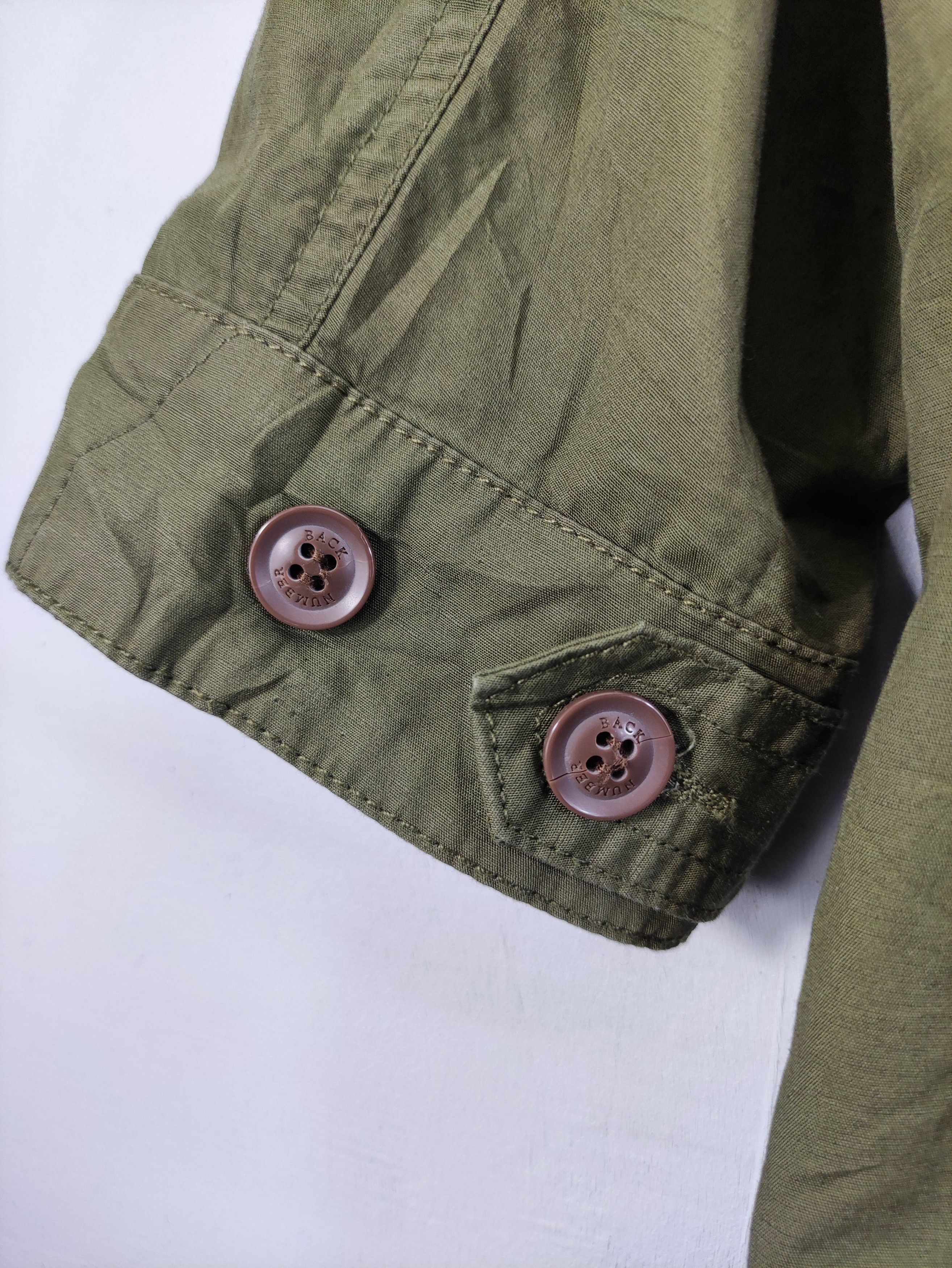Japanese Brand Vintage Back Number Fishtail Parka Jacket Zipper Size US XL / EU 56 / 4 - 9 Thumbnail